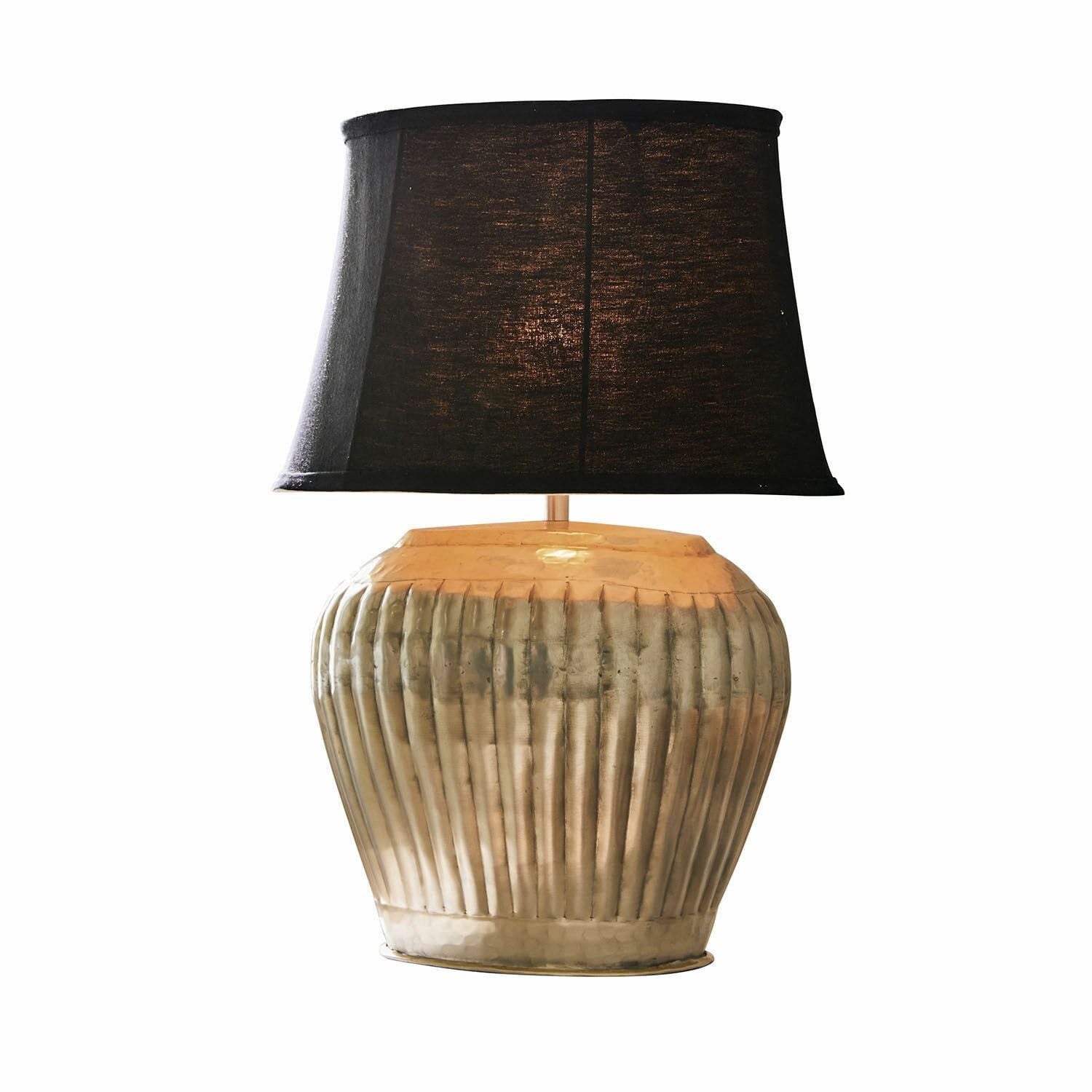 Mirabeau Tischleuchte Tischlampe Plivot silber/schwarz günstig online kaufen