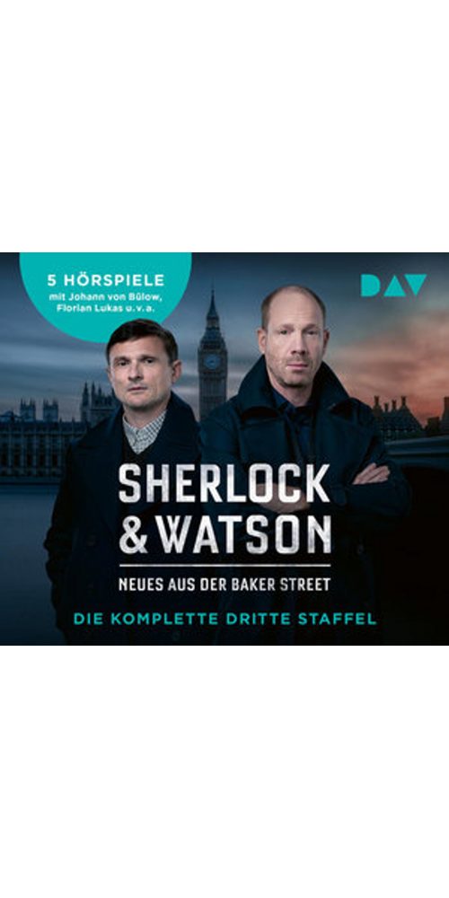 Der Audio Verlag Hörbuch Sherlock & Watson - Neues aus der Baker Street. Die komplette dritte, (1-St)