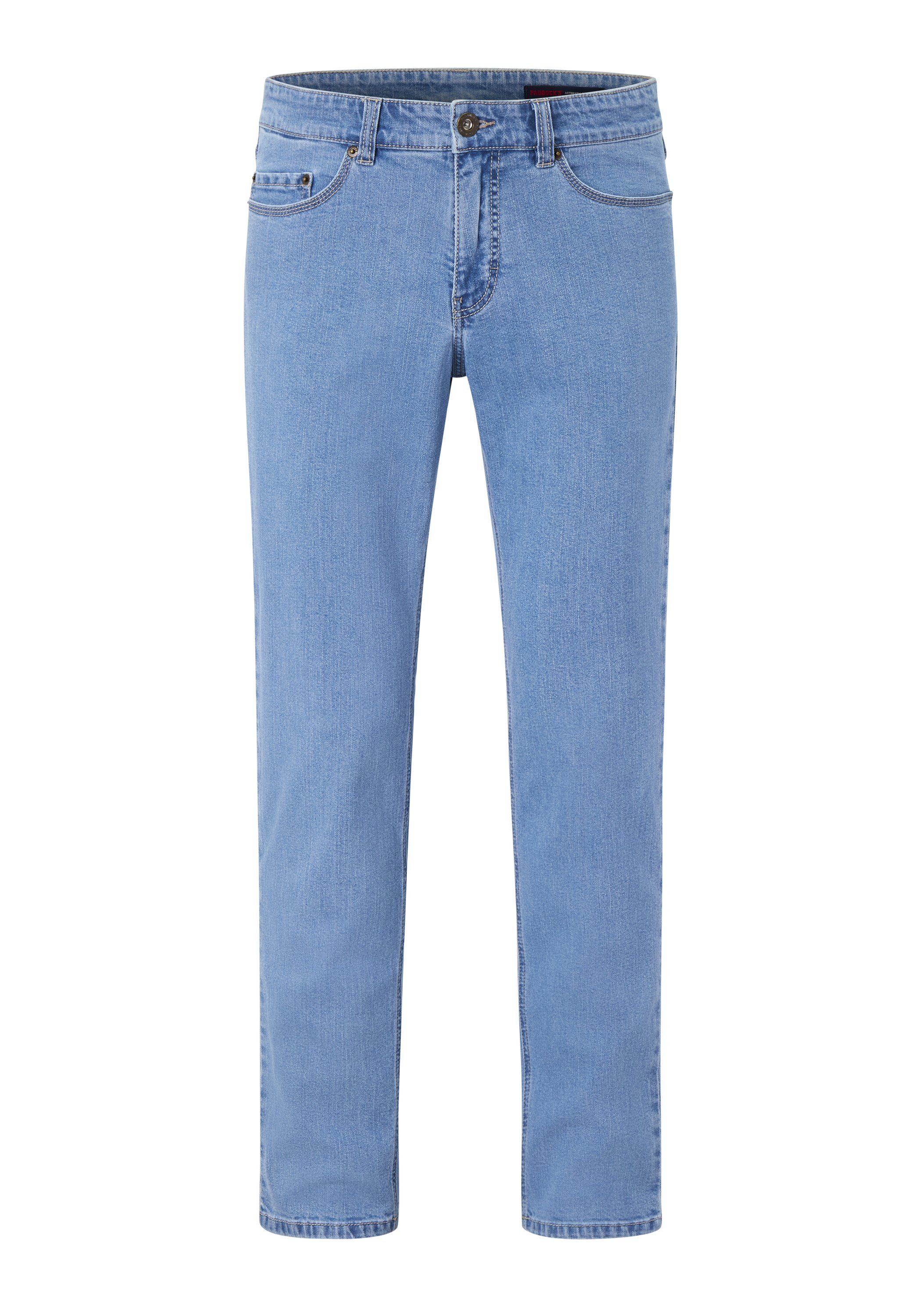 Paddock's blue Slim-fit-Jeans PIPE Slim-Fit Elastische light Jeans PIPE