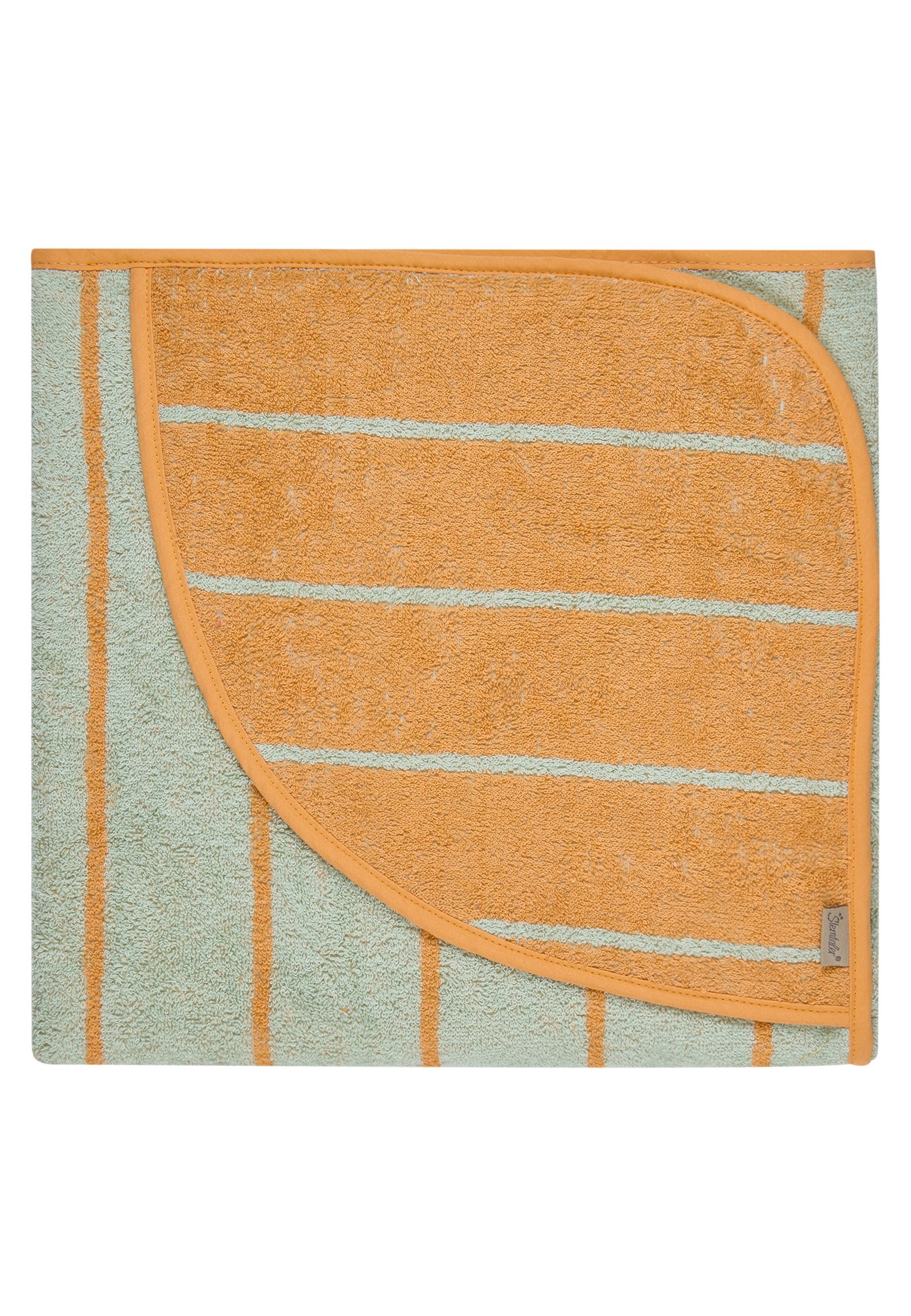 Sterntaler® Badetücher Kapuzenbadetuch 100x100 cm BÄR Bo, Frottee (1-St), Kapuzenbadetuch 100x100cm, aus weichemFrottee, mit süßer Applikation
