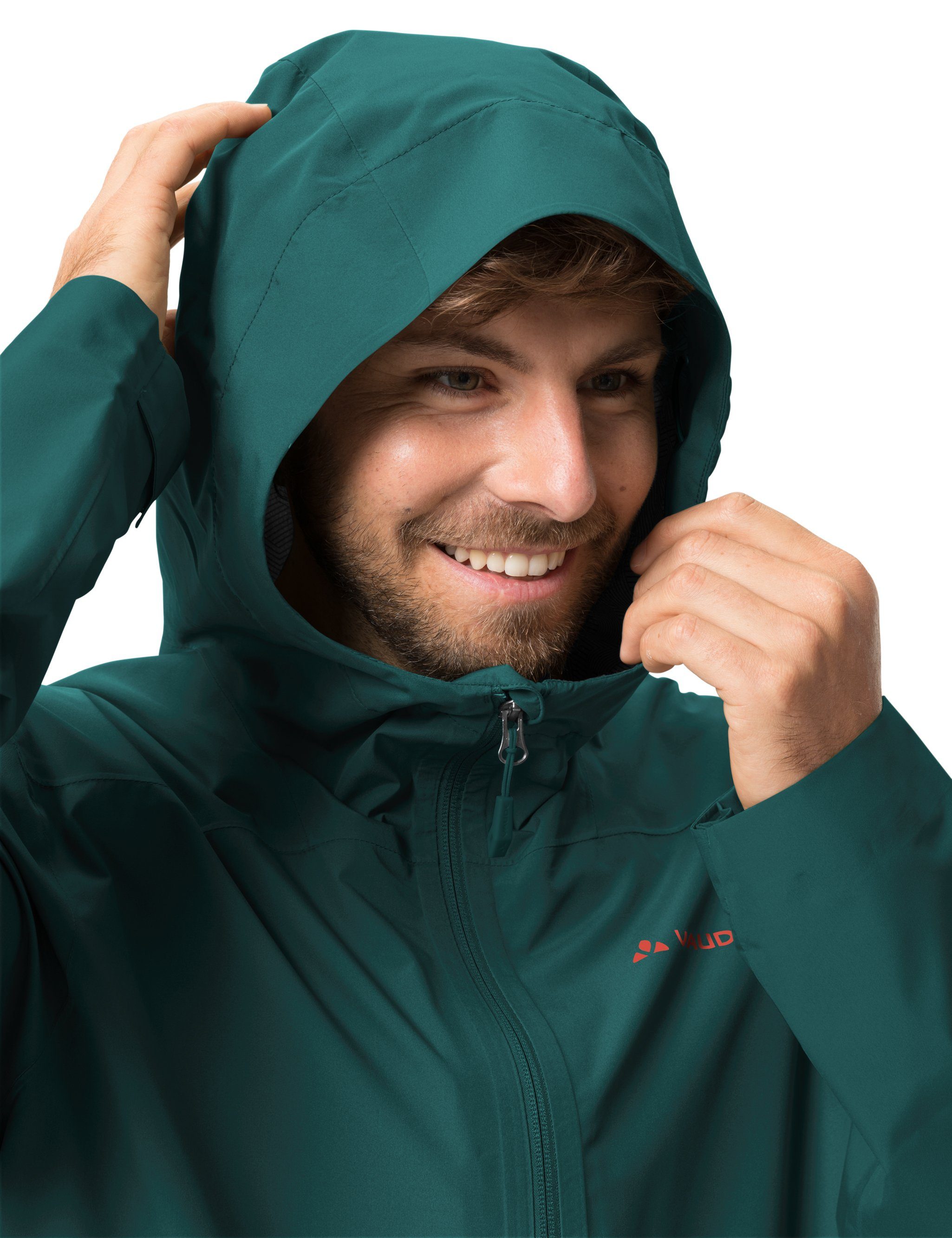 2.5L Men's green Klimaneutral Outdoorjacke mallard kompensiert VAUDE Neyland Jacket (1-St)
