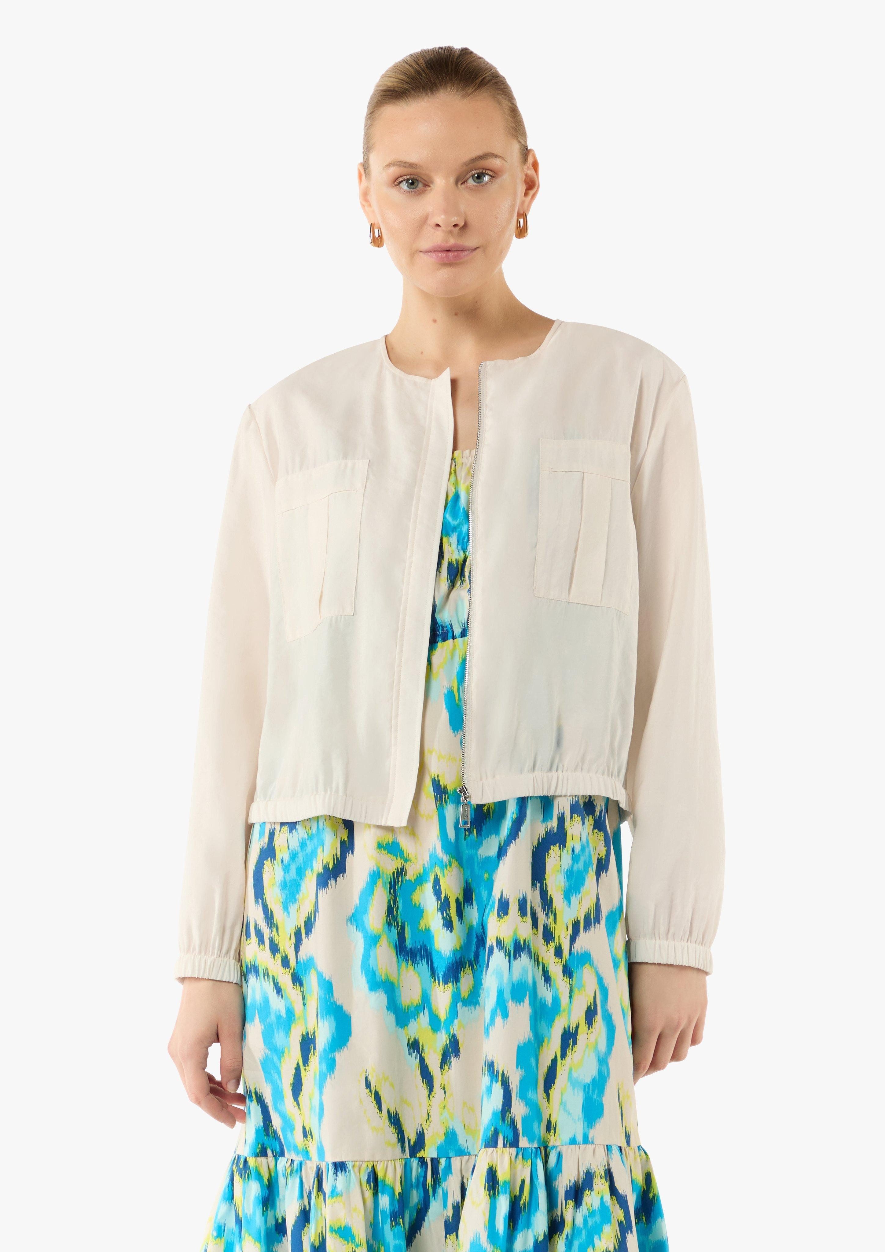 Comma Blusenblazer Leichte Blousonjacke aus Modalmix günstig online kaufen