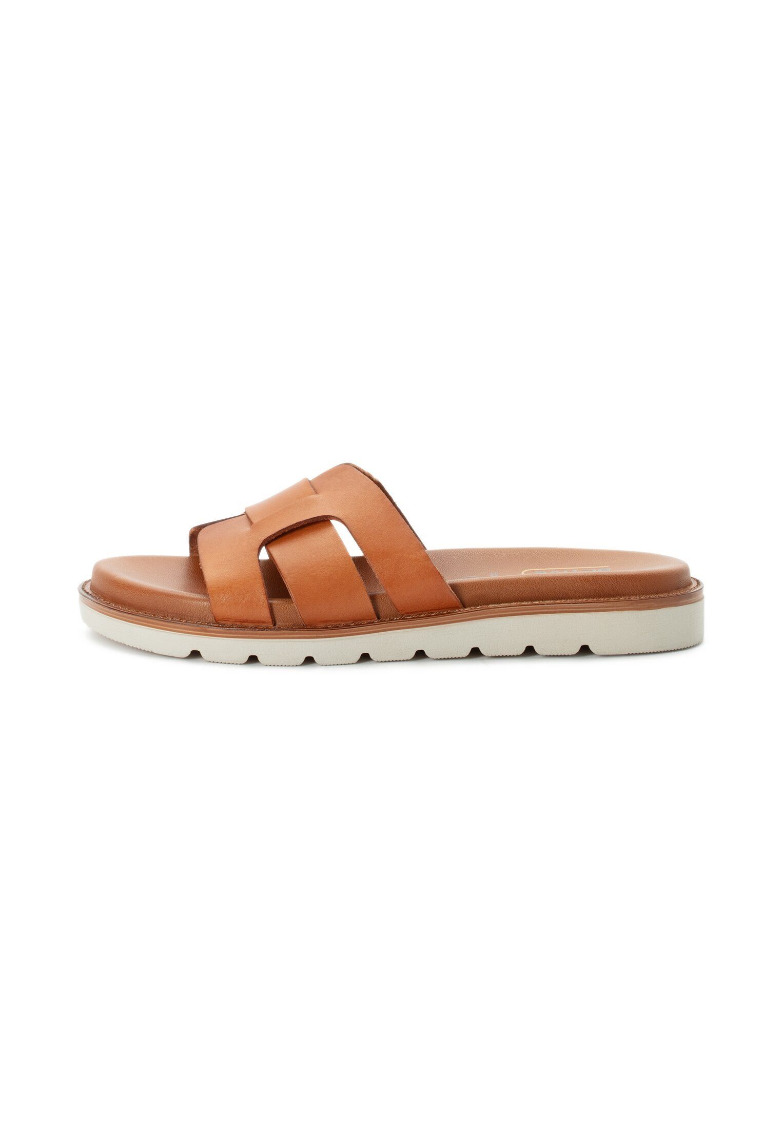 camel active aus Leder Riemchensandale