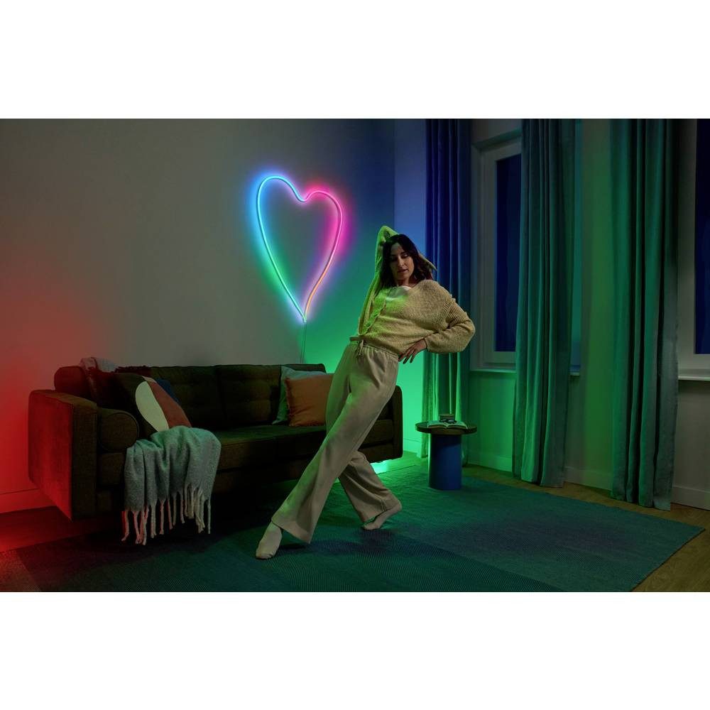 WiZ LED Stripe Flex Strip Tunable White & Color, 3m, Einzelpack 8720169072510, dimmbar