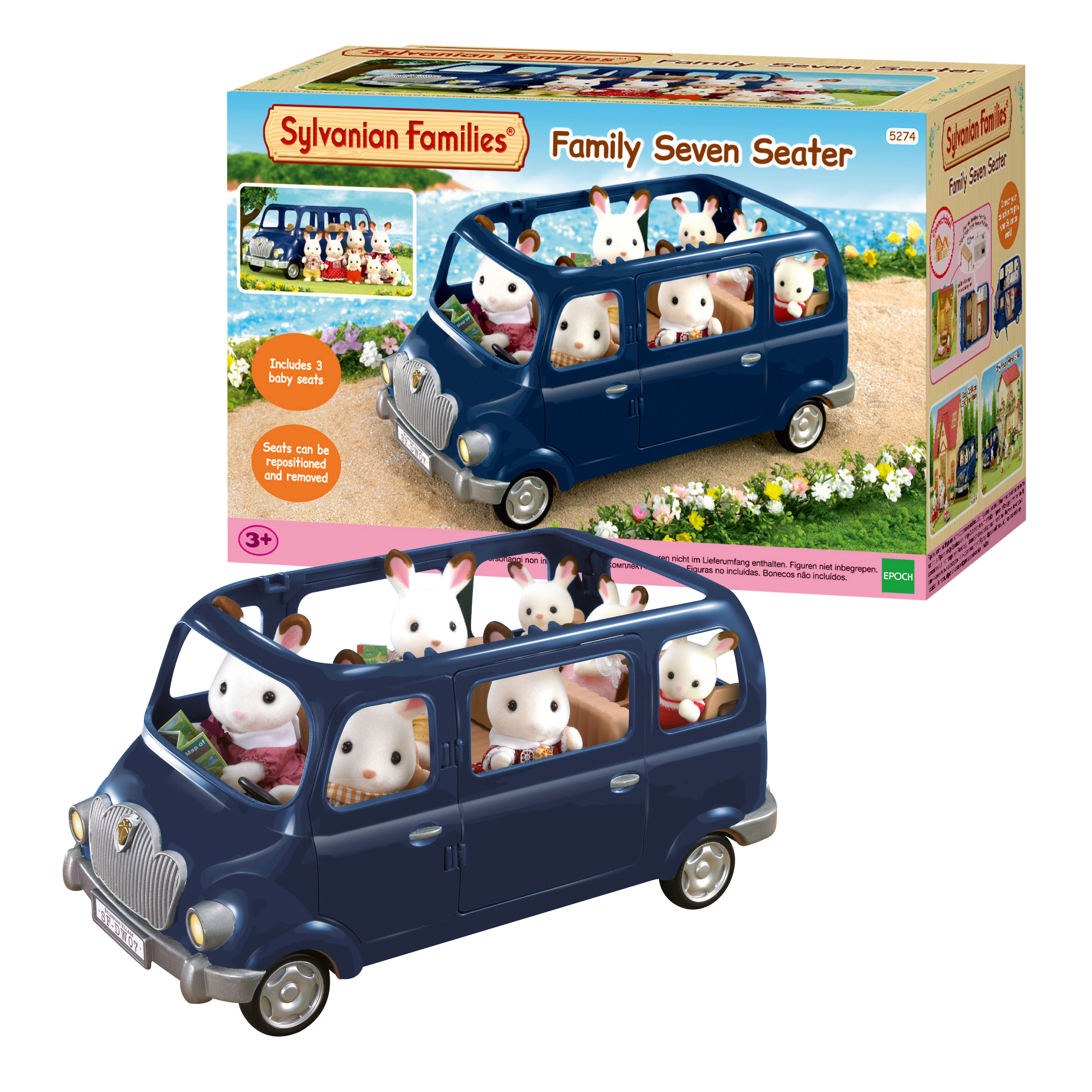 Sylvanian Families Spielzeug-Auto Familien-Siebensitzer (6934)