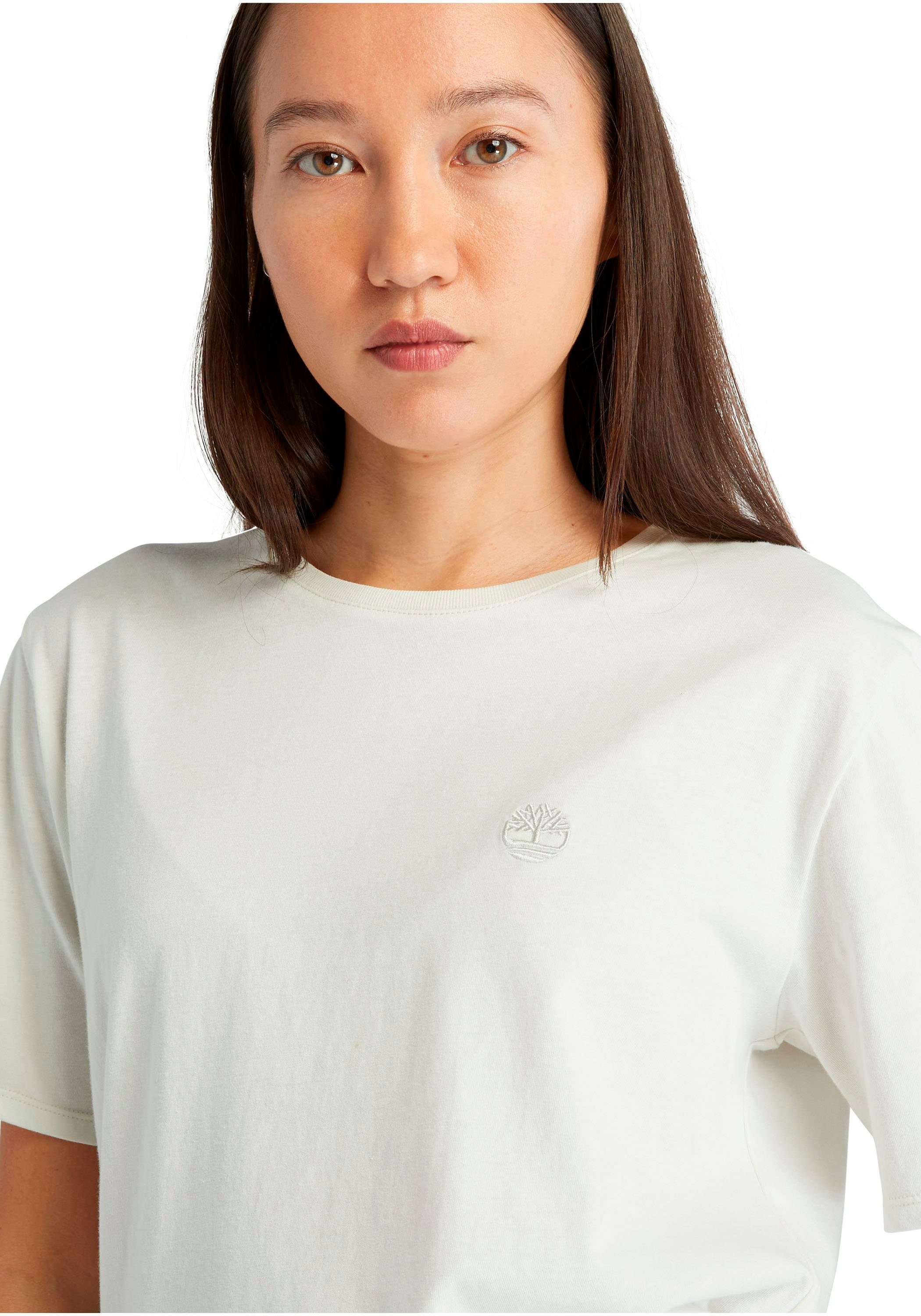 Timberland T-Shirt DUNSTAN Short-Sleeve Tee Kurzarm, mit Rundhalsausschnitt, aus Baumwolle