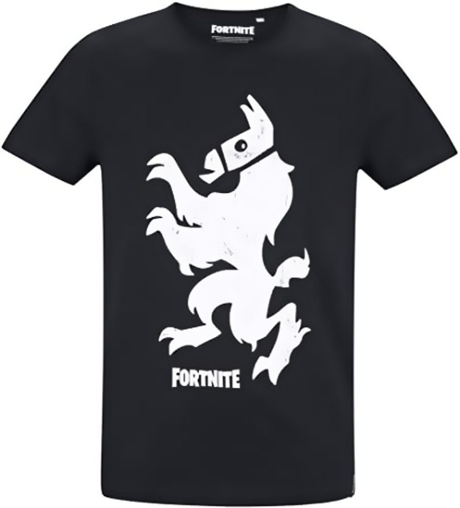 T-Shirt Fortnite T-Shirt mit Vintage-Druck schwarz günstig online kaufen