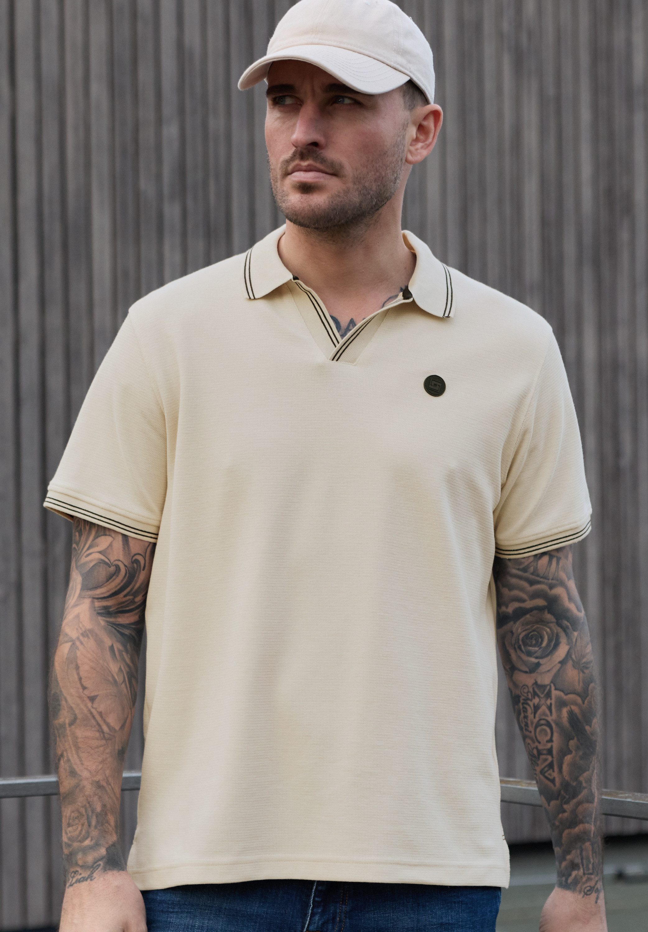 STREET ONE MEN Poloshirt im soften Baumwoll-Mix günstig online kaufen