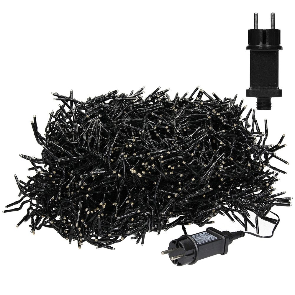 ECD Germany LED-Lichterkette Weihnachtsbeleuchtung Weihnachtslichterkette C günstig online kaufen