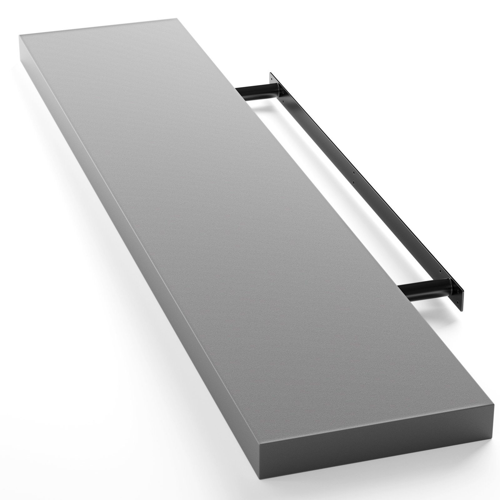 Casaria Wandboard, Grau Hängeregal mit Halterung günstig online kaufen