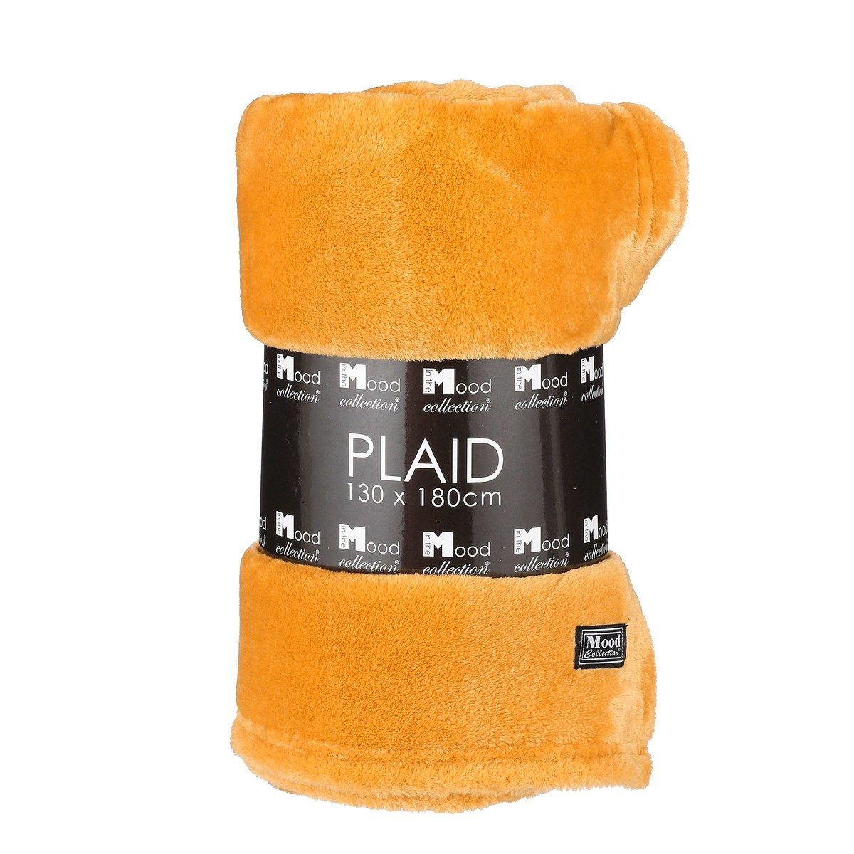 Plaid In the Mood Famke Fleecedecke gelb - l180xb130cm, In the Mood