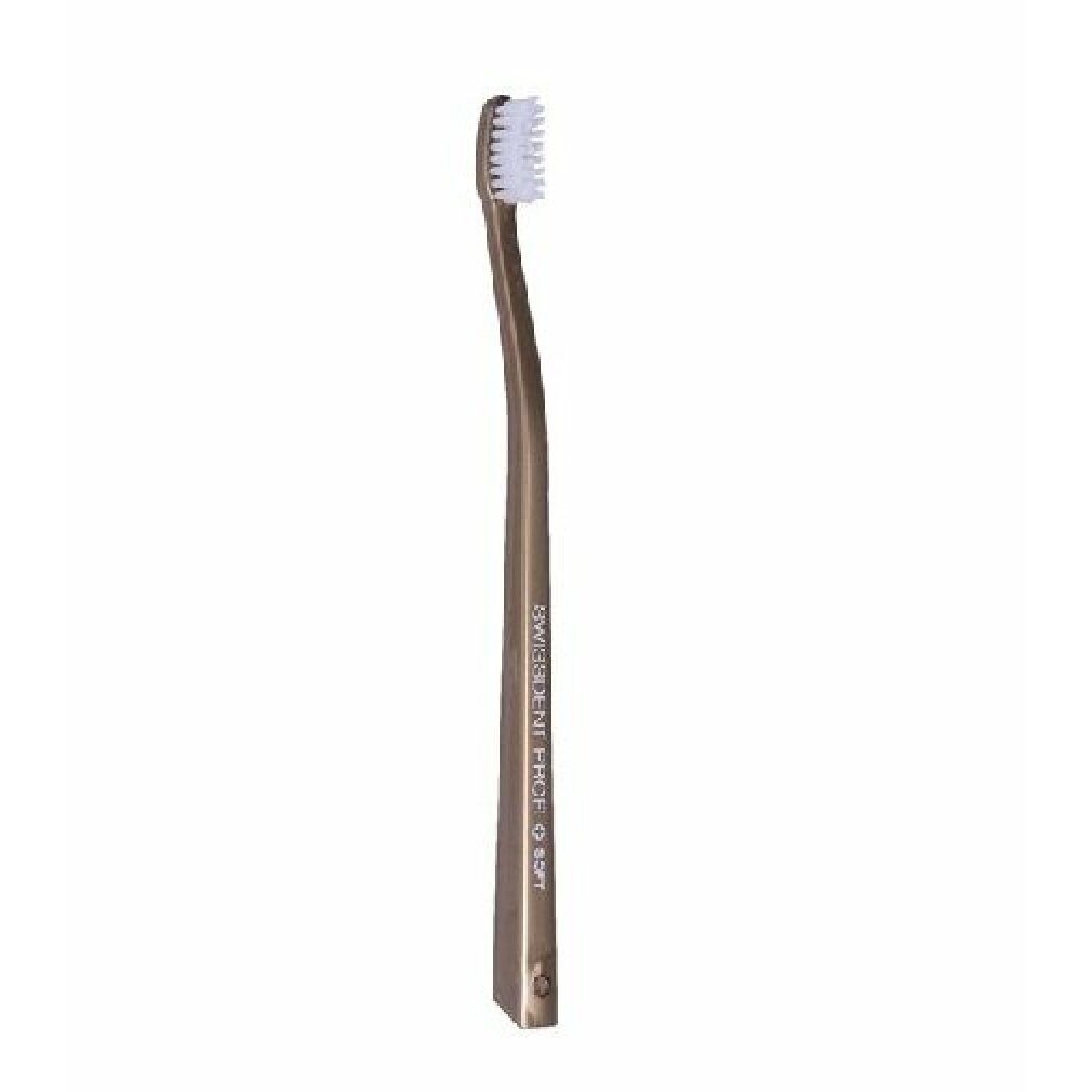 Swissdent Zahnbürste Profi Whitening Classic Zahnbürste Golden