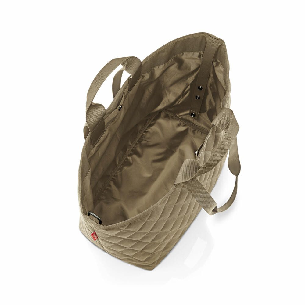 REISENTHEL® Shopper classic shopper XL Rhombus Olive
