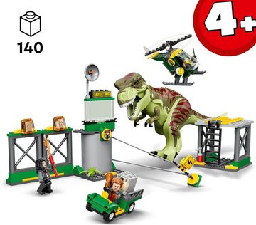 LEGO® Konstruktionsspielsteine T. Rex Ausbruch (76944), LEGO® Jurassic World, (140 St), Made in Europe