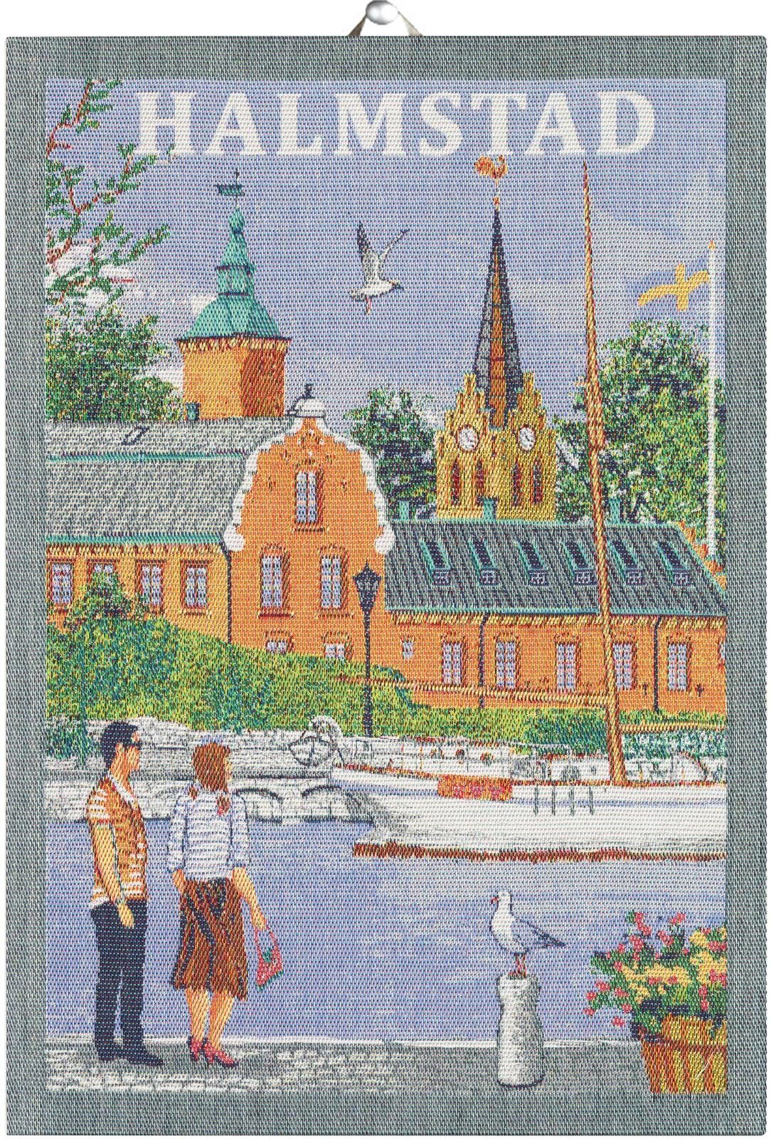 gewebt Halmstad x 35x50 1 Geschirrtuch (1-tlg., Geschirrtuch), Ekelund (6-farbig) cm, Küchenhandtuch Pixel