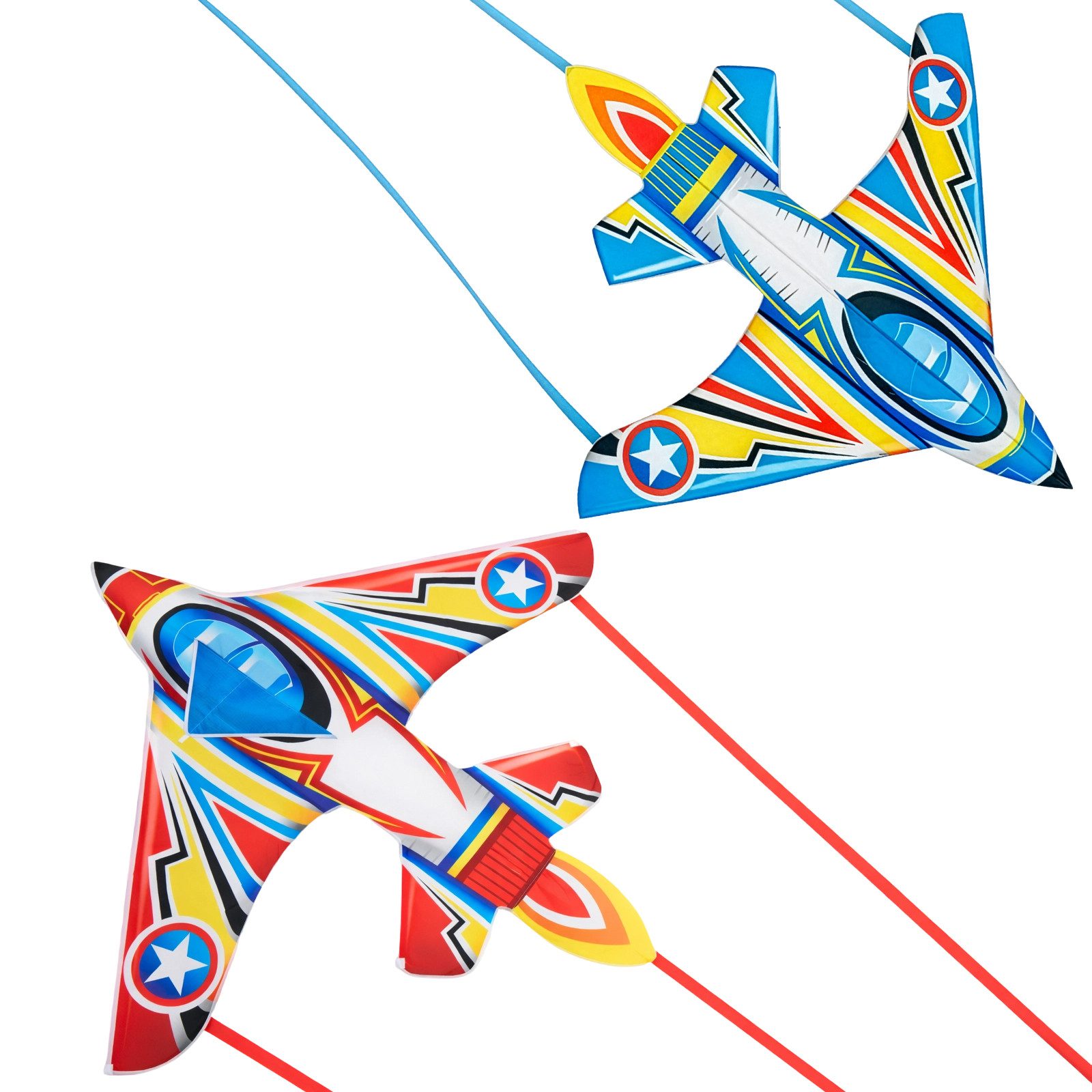 Youyijia Kite Riesen Kampfdrachen für Kinder & Erwachsene Drachen mit 80 m Leine
