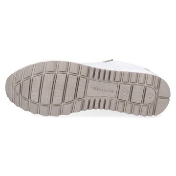 Tamaris Tamaris Damen Leder Sneaker weiß natur Sneaker