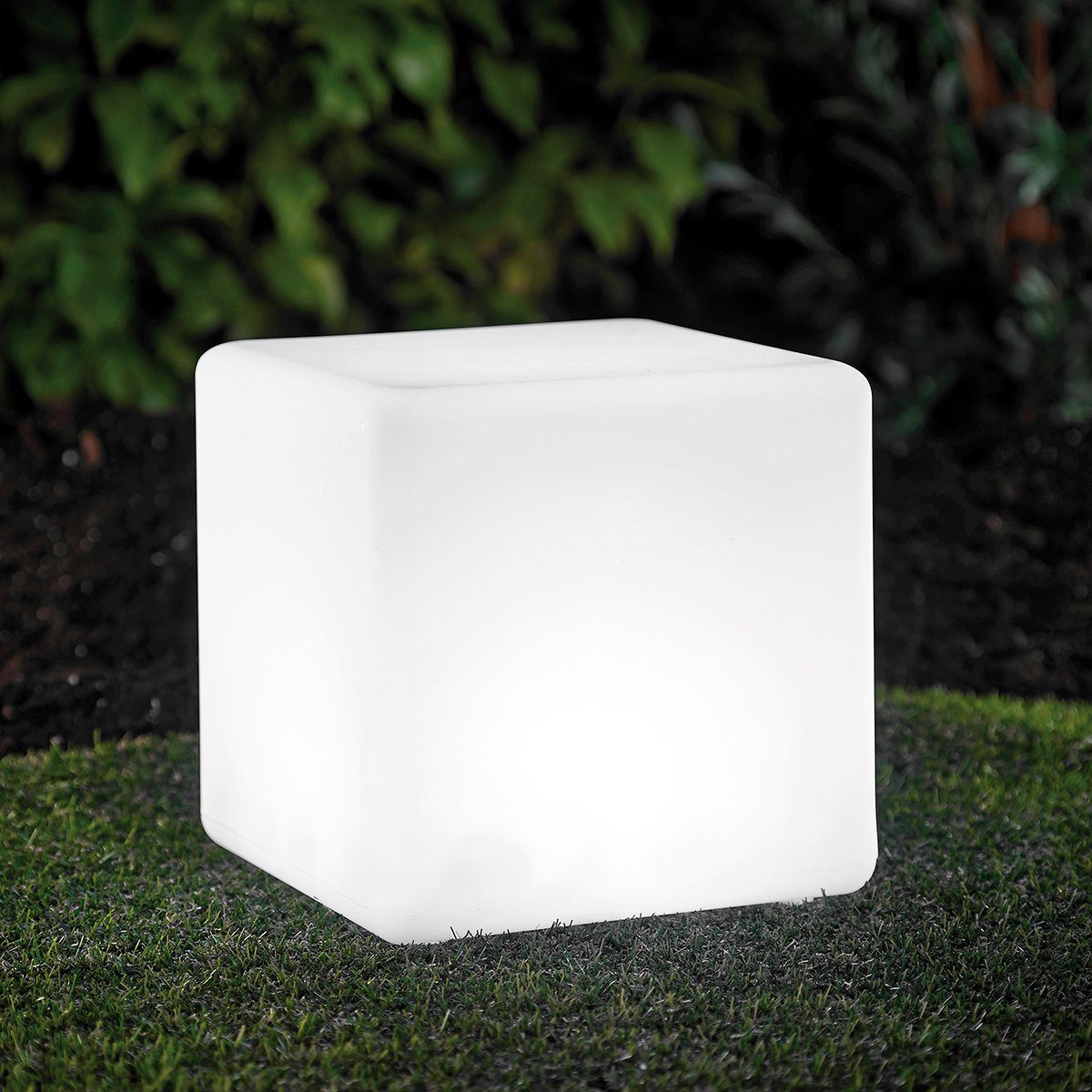 MeLiTec LED Solarleuchte »LK04-5«, Modell "Würfel" mit weißem -  bernsteinfarbigem oder farbigem Licht online kaufen | OTTO