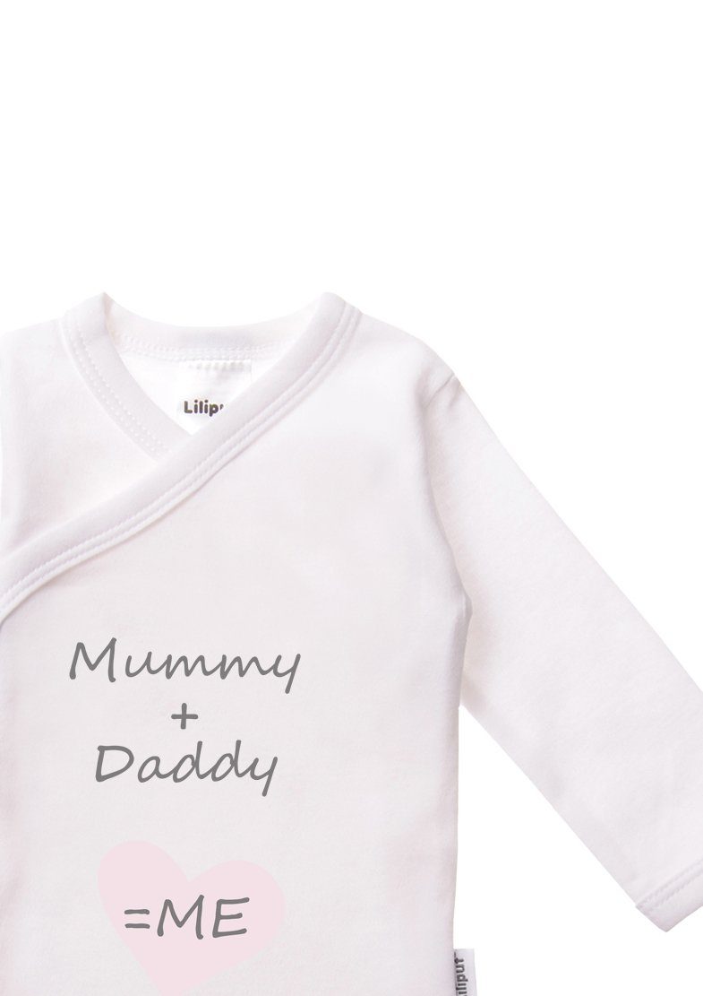 Liliput Wickelbody Mummy + Daddy (2-tlg) mit niedlichen Frontprints