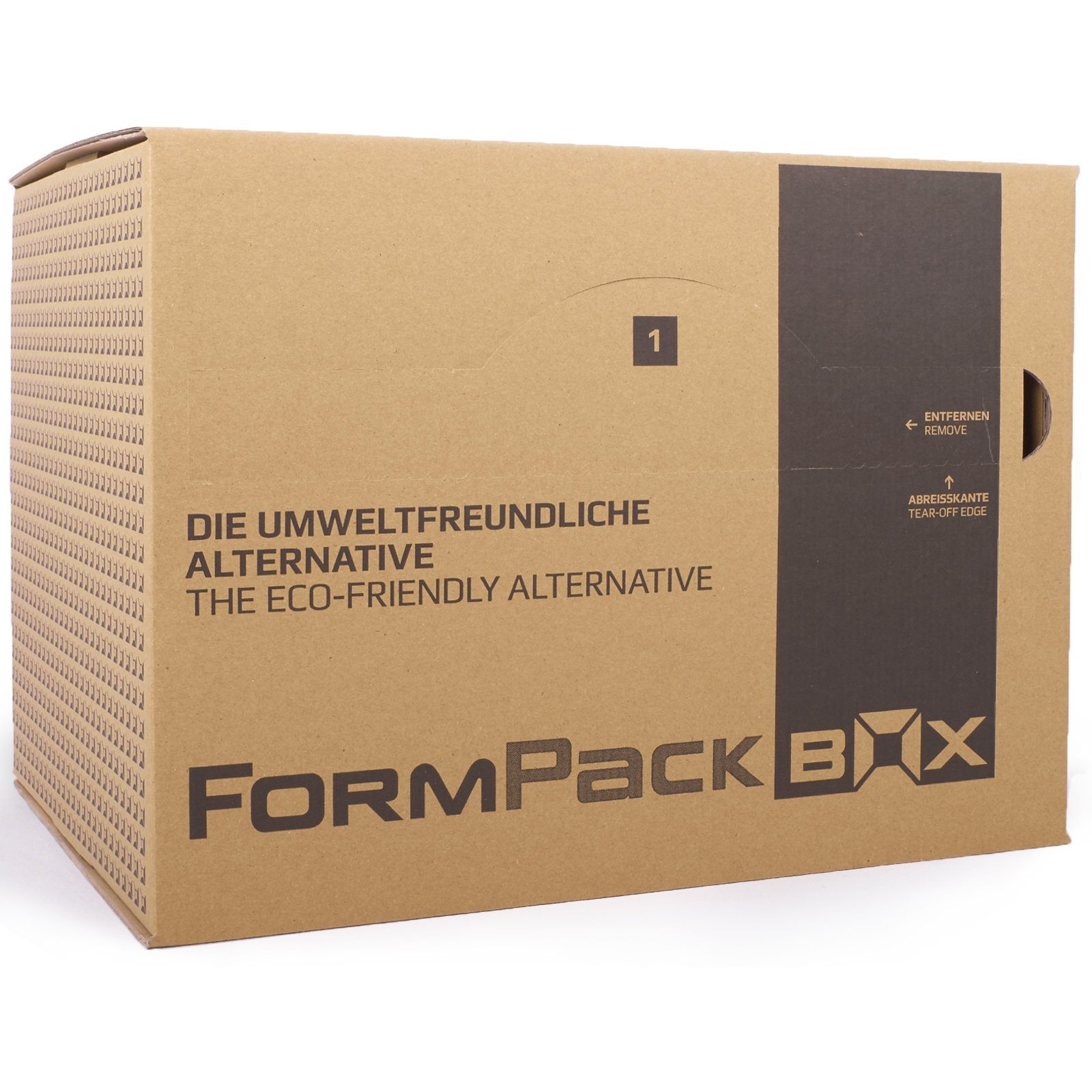 in Verpackungen Schrenzpapier Braun 55lfm Füllmaterial KK Packpapier Spenderbox Endlospapier, FORMPack