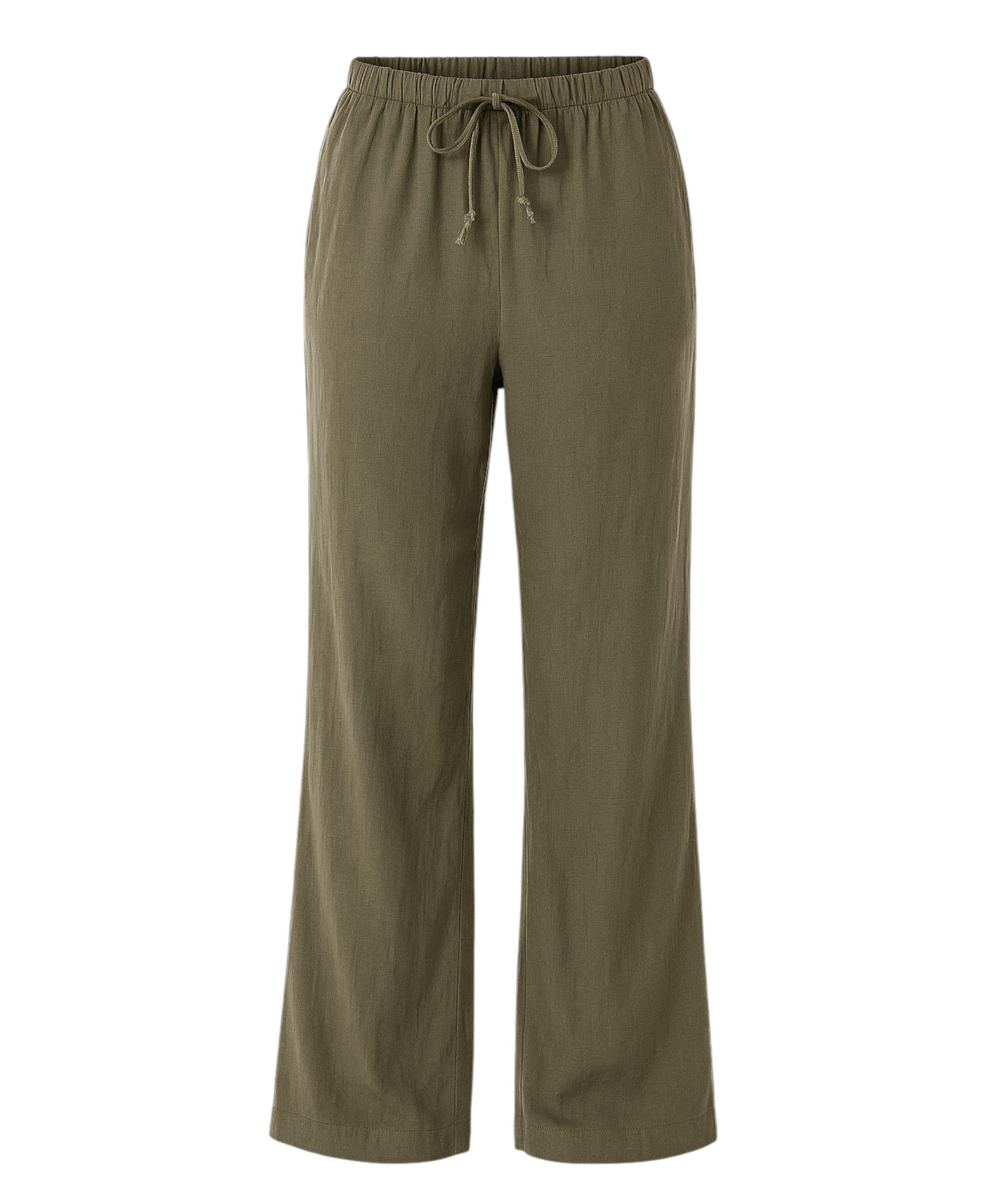 WENOR Leinenhose Damen mit Kordelzug, Hose günstig online kaufen