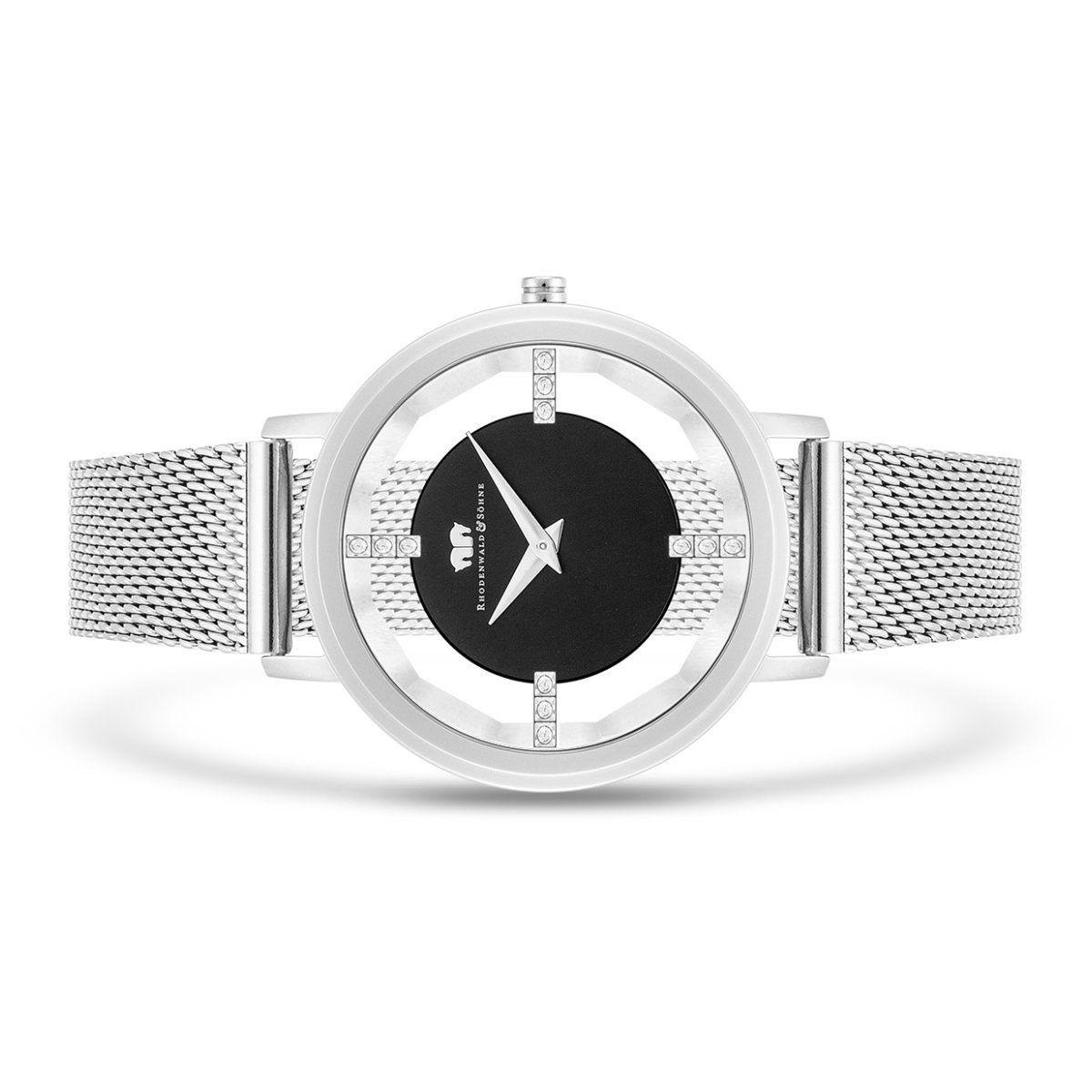 Rhodenwald & Söhne Quarzuhr Lucrezia silber, günstig online kaufen