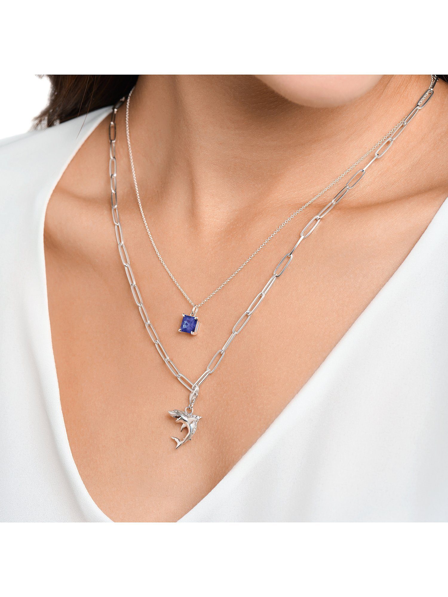 THOMAS SABO Silberkette Thomas Sabo Dame... THOMAS SABO Silberkette Thomas Sabo Dame...