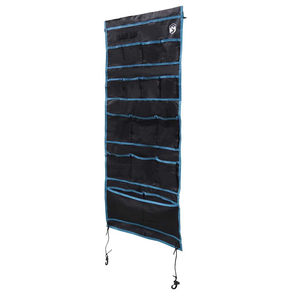 vidaXL Aufbewahrungstasche Aufbewahrungstasche Schwarz und Blau 125 x 48 cm Oxford (1-tlg)