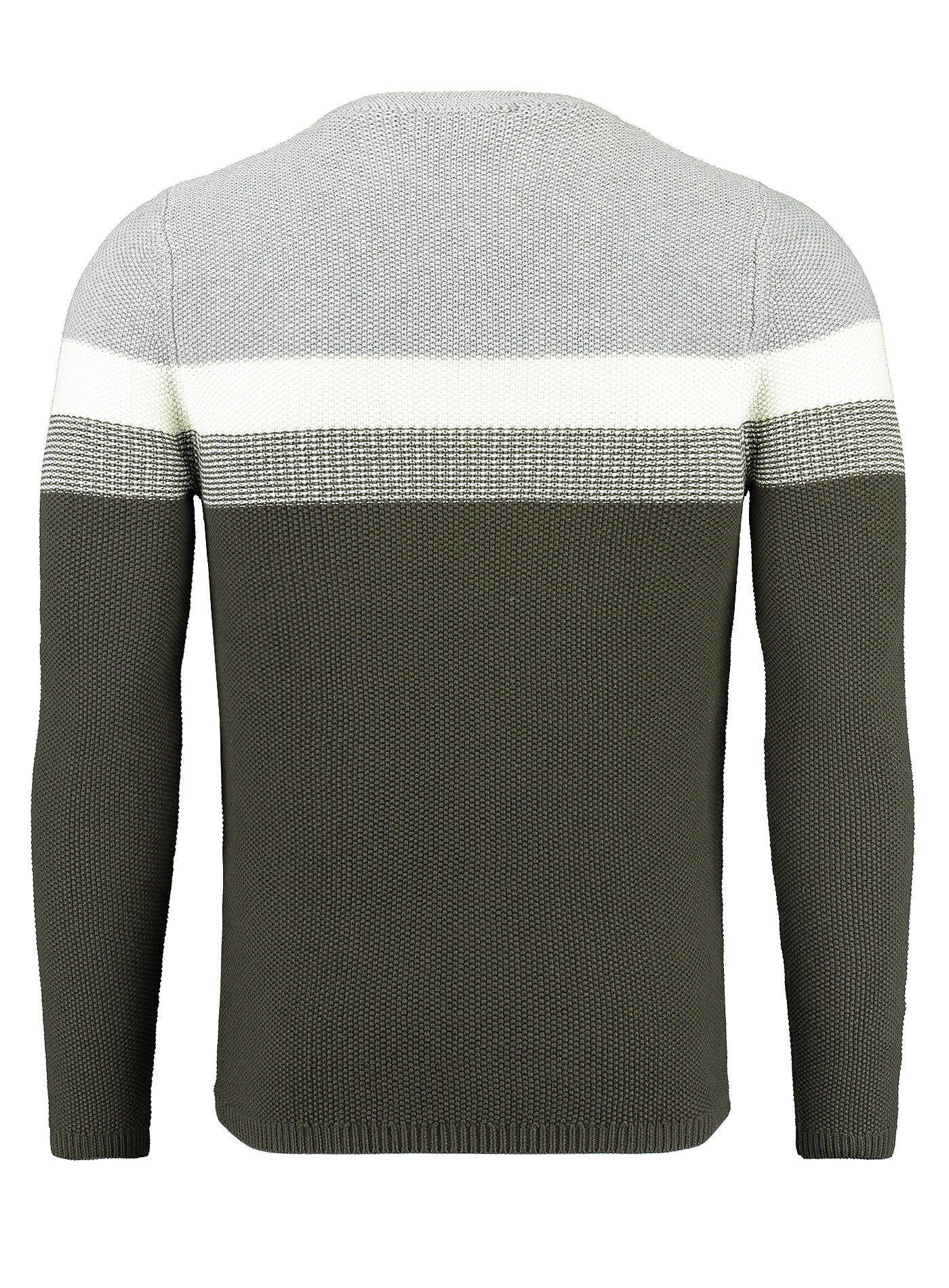 Key Largo Rundhalspullover MST HANSI round neck (1-tlg)