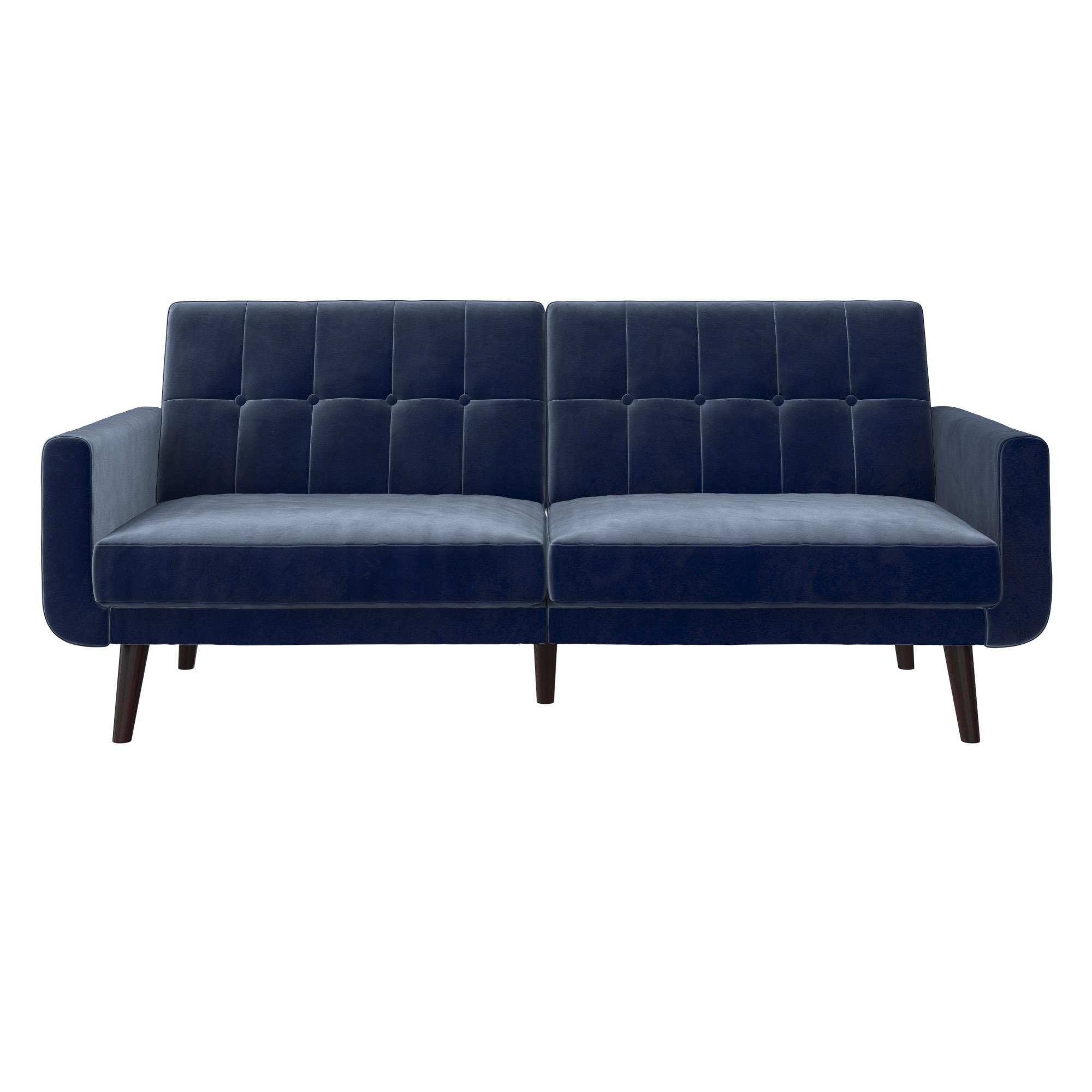 loft24 Schlafsofa Nola, mit Relaxfunktion, Samtbezug, günstig online kaufen
