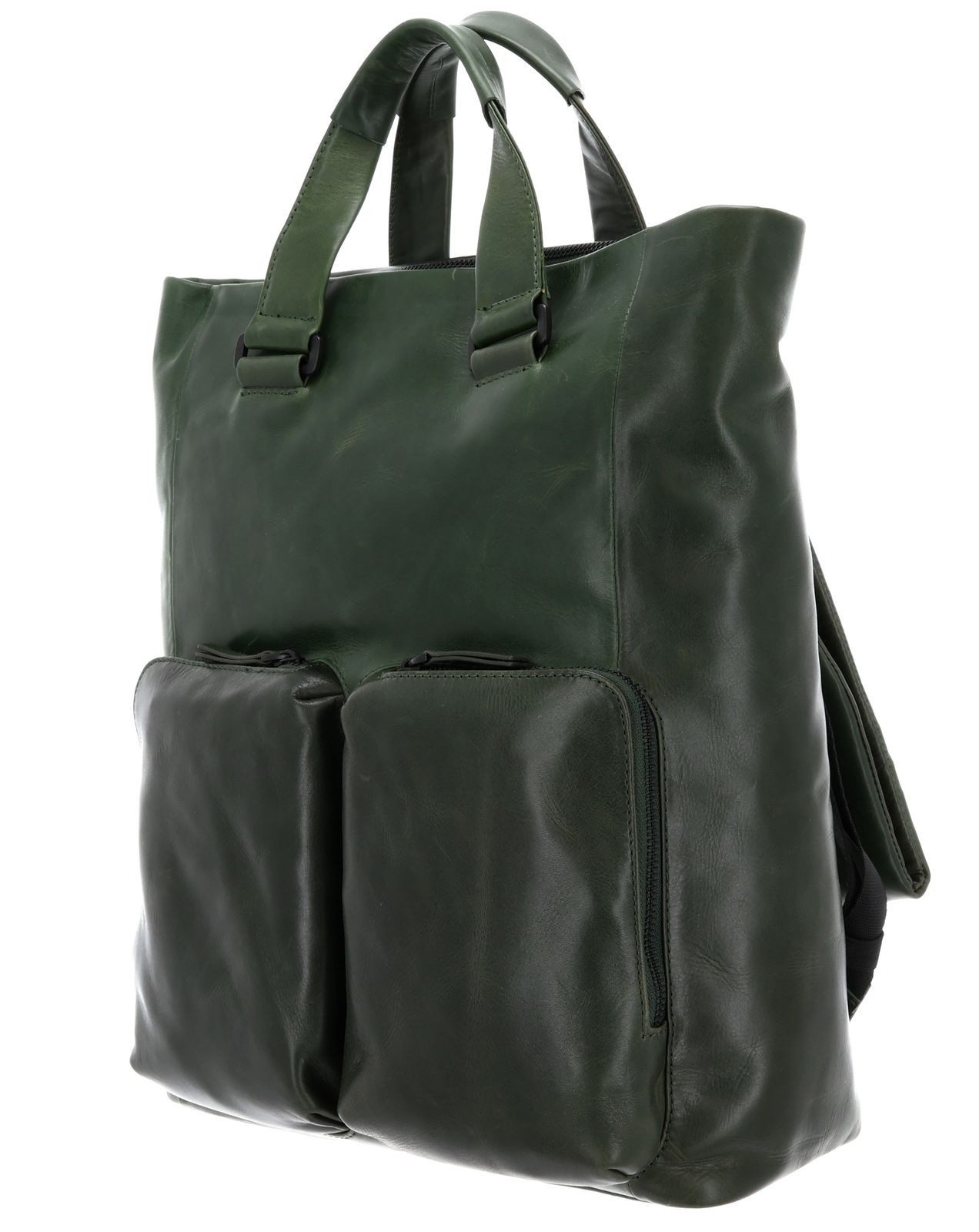 Leonhard Heyden Rucksack Tote Bag / Rucksack 7815 (Set, 2-tlg), aus echtem Rindsleder