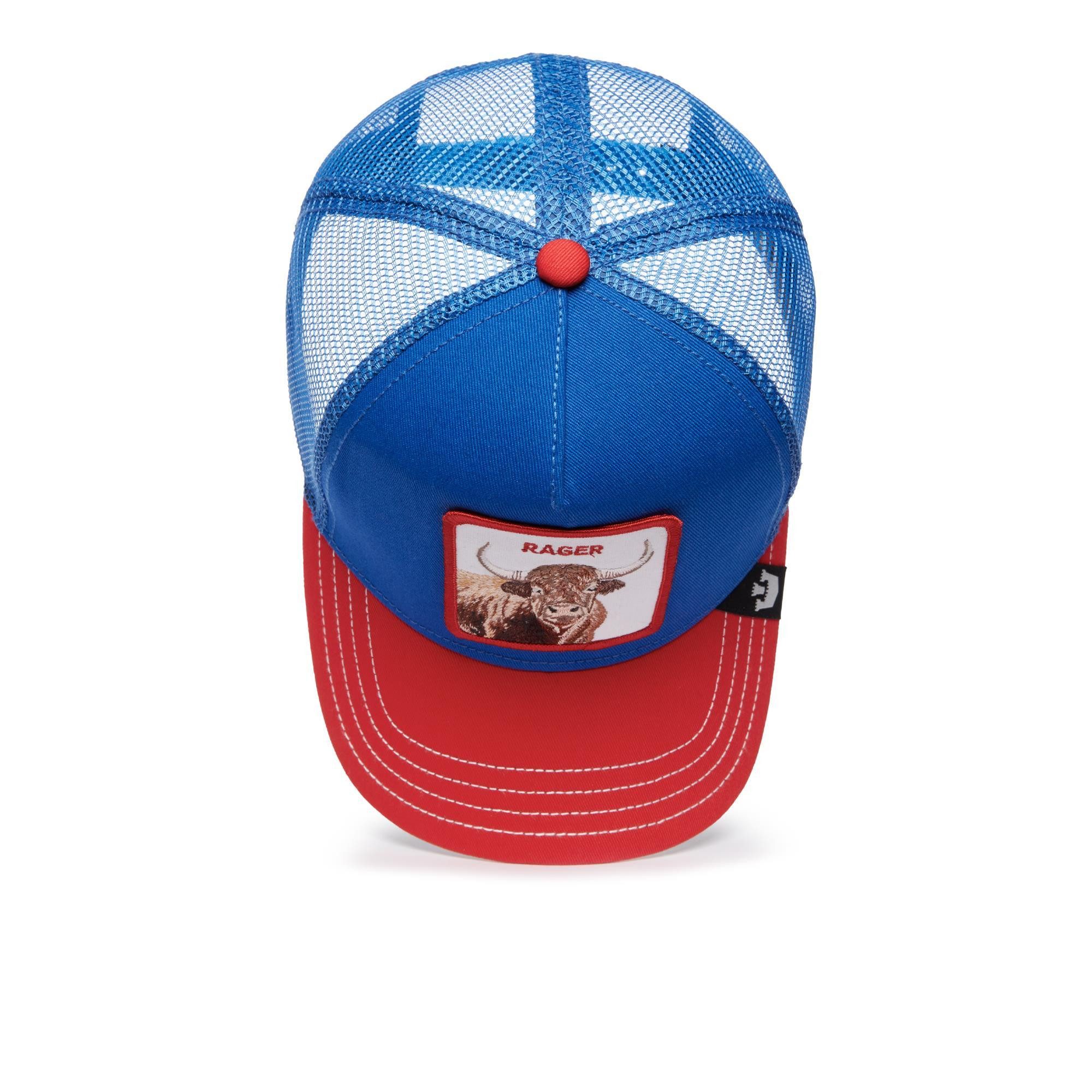 GOORIN Bros. Trucker Cap Goorin Bros. The Rager Bison Fab Farm Trucker Cap Buffalo Fan (Basecap, Meshcap, Trucker Kappe)