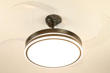 Pepeo Deckenventilator LED Lampenlüfter