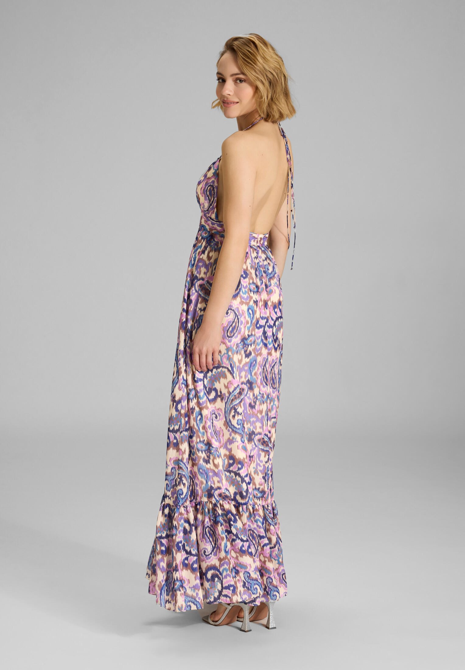 SWING Abendkleid Taillierter Schnitt mit augestelltem Rockteil