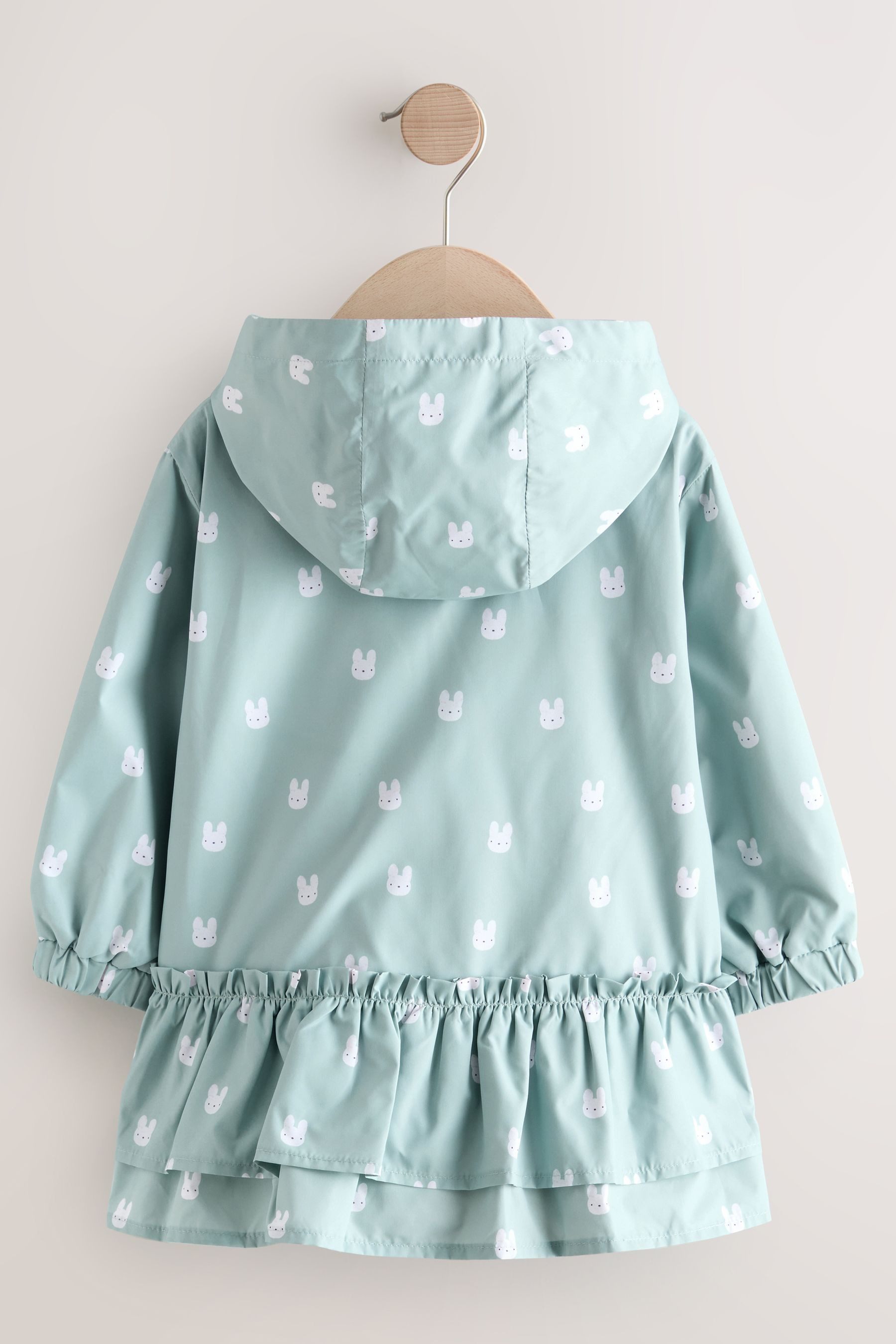 Next Regenjacke Wasserabweisende Cagoule-Jacke mit Print (1-St)
