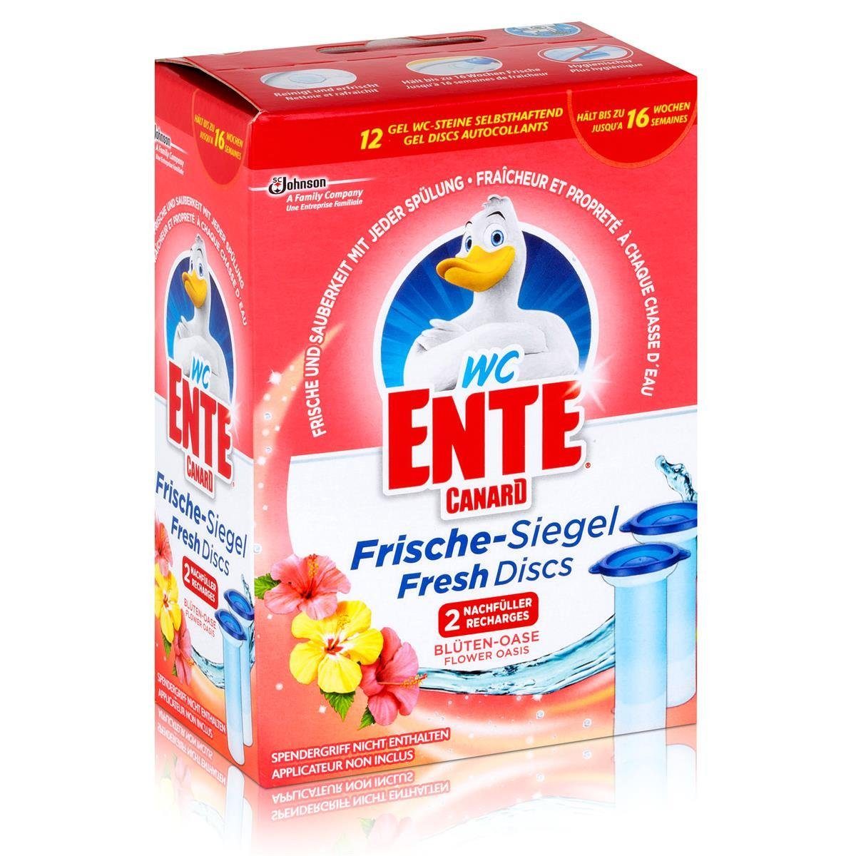 WC Ente WC Ente Frische Siegel Nachfüller Blüten Oase WC-Reiniger