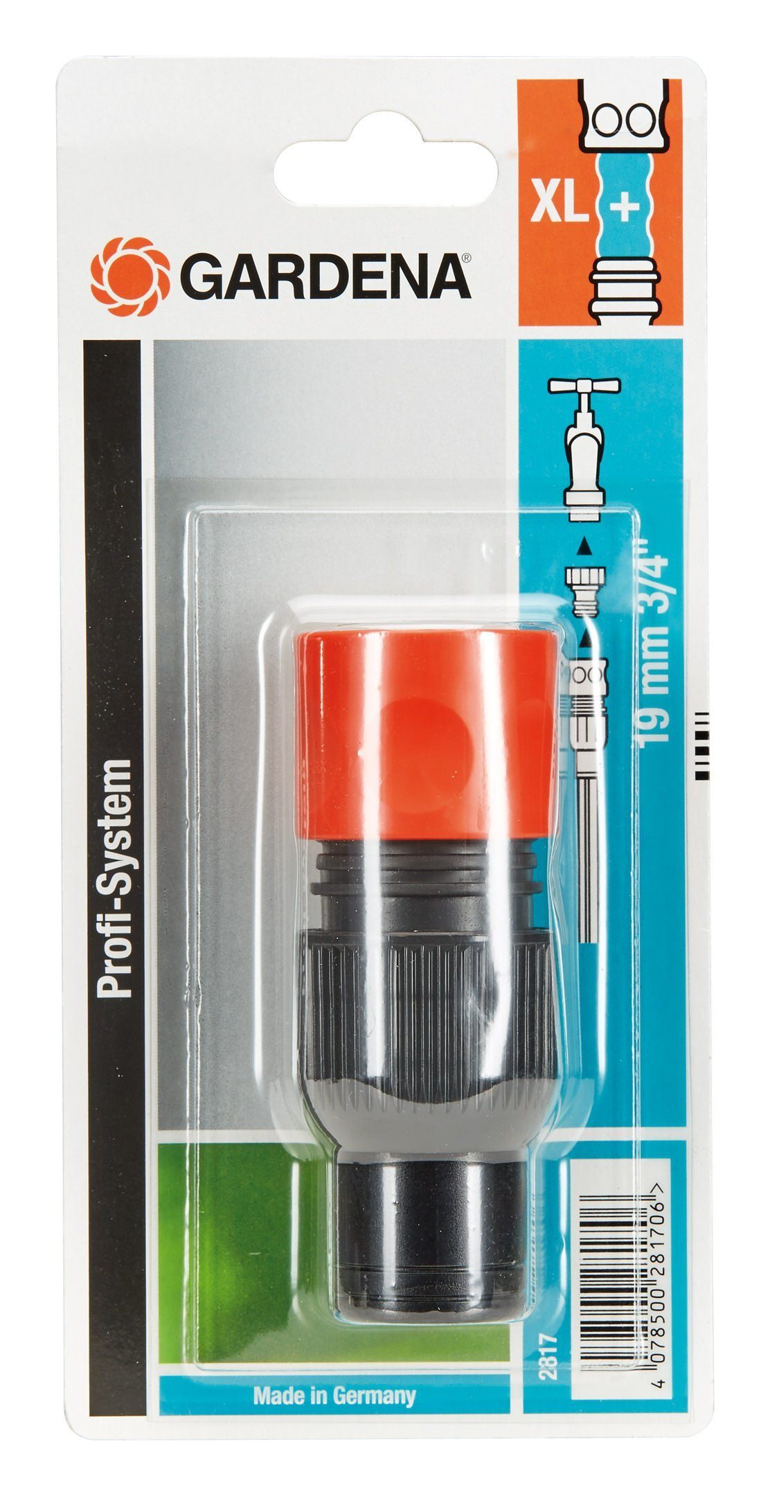 GARDENA Schlauchverbinder, Profi-System Schlauchstk. SB