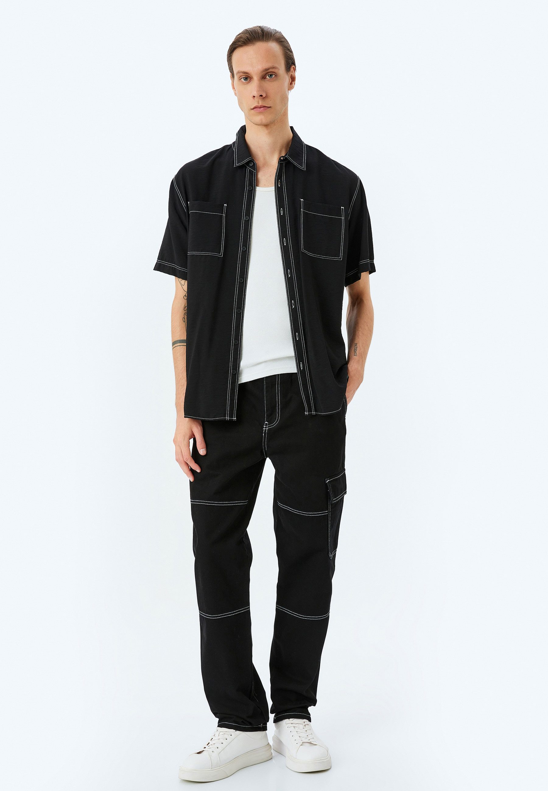 Koton Cargojeans Denim Kargo Straight Cargojeans