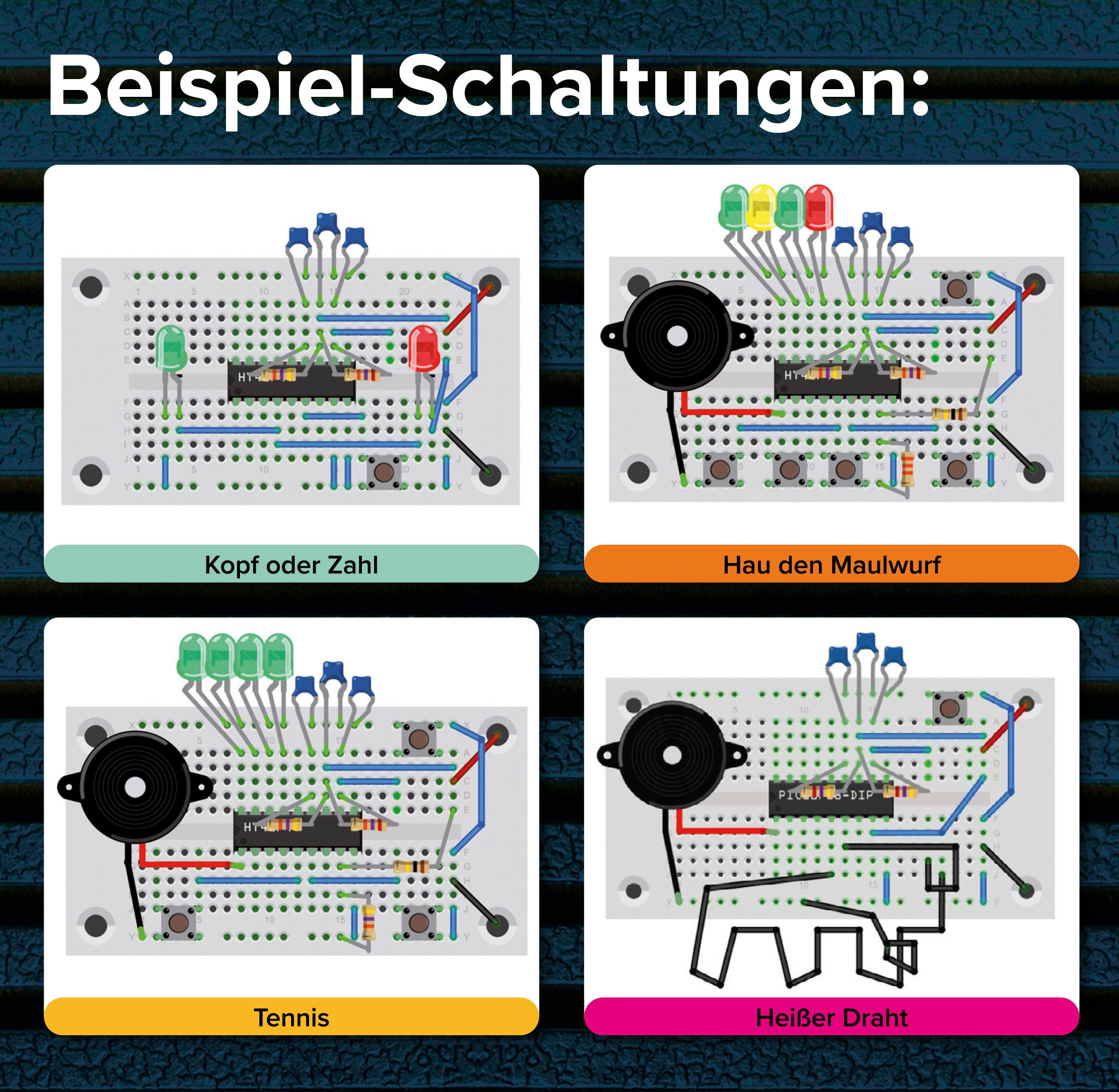Franzis Adventskalender Elektronik Retro Spiele Adventskalender – Bild 4 von 4