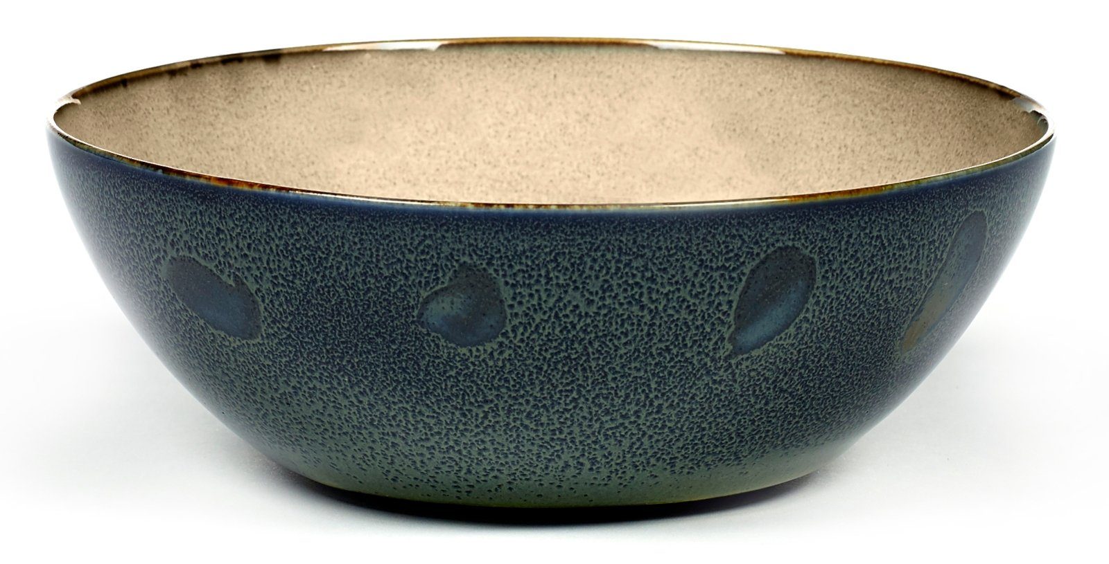 Serax Schale Terres de rêves Bowl misty grey/dark blue 18,4 cm, Keramik, (Schalen)