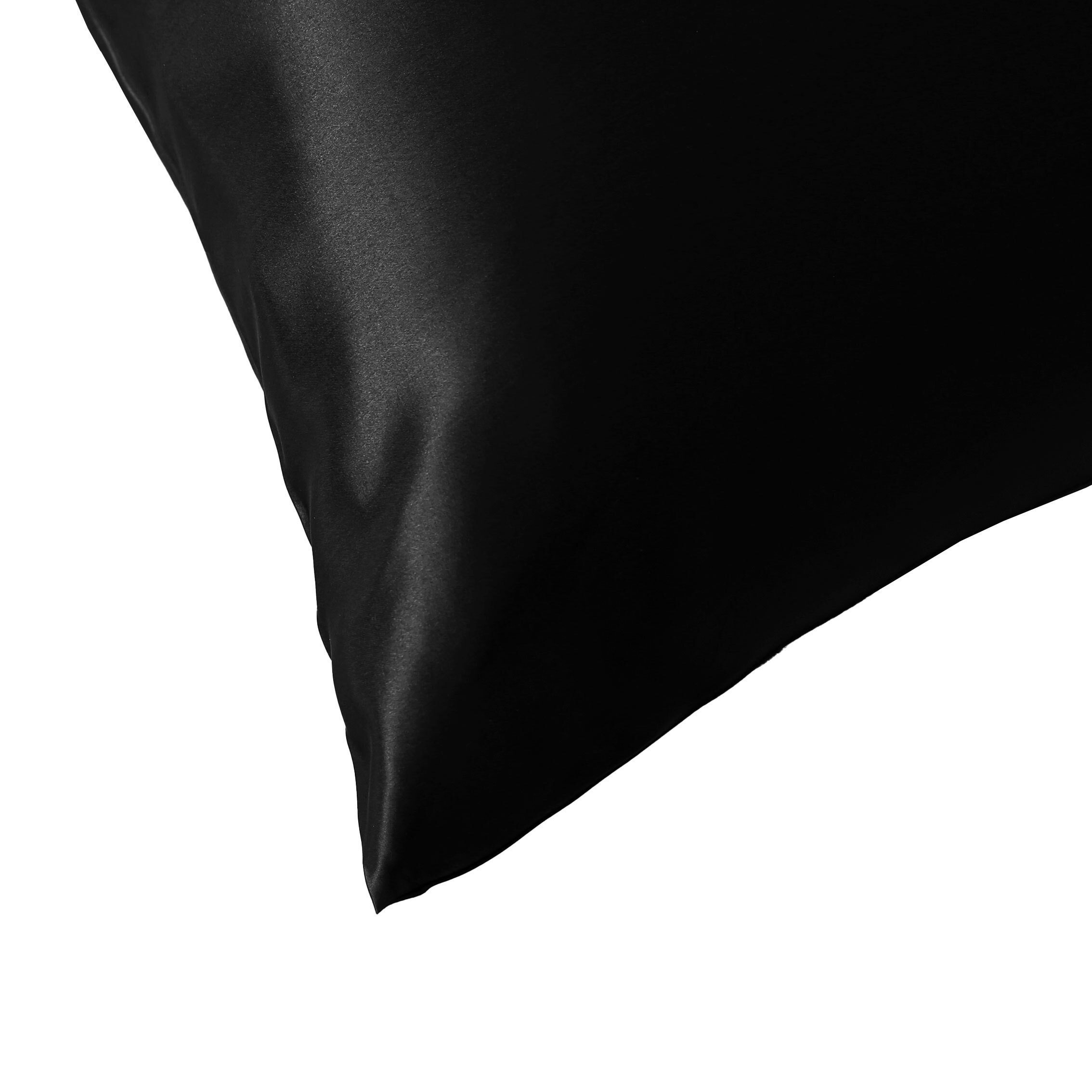 Kissenbezüge BEAUTY SLEEP (50X70) seiden schwarz kopfkissenbezug, AILORIA