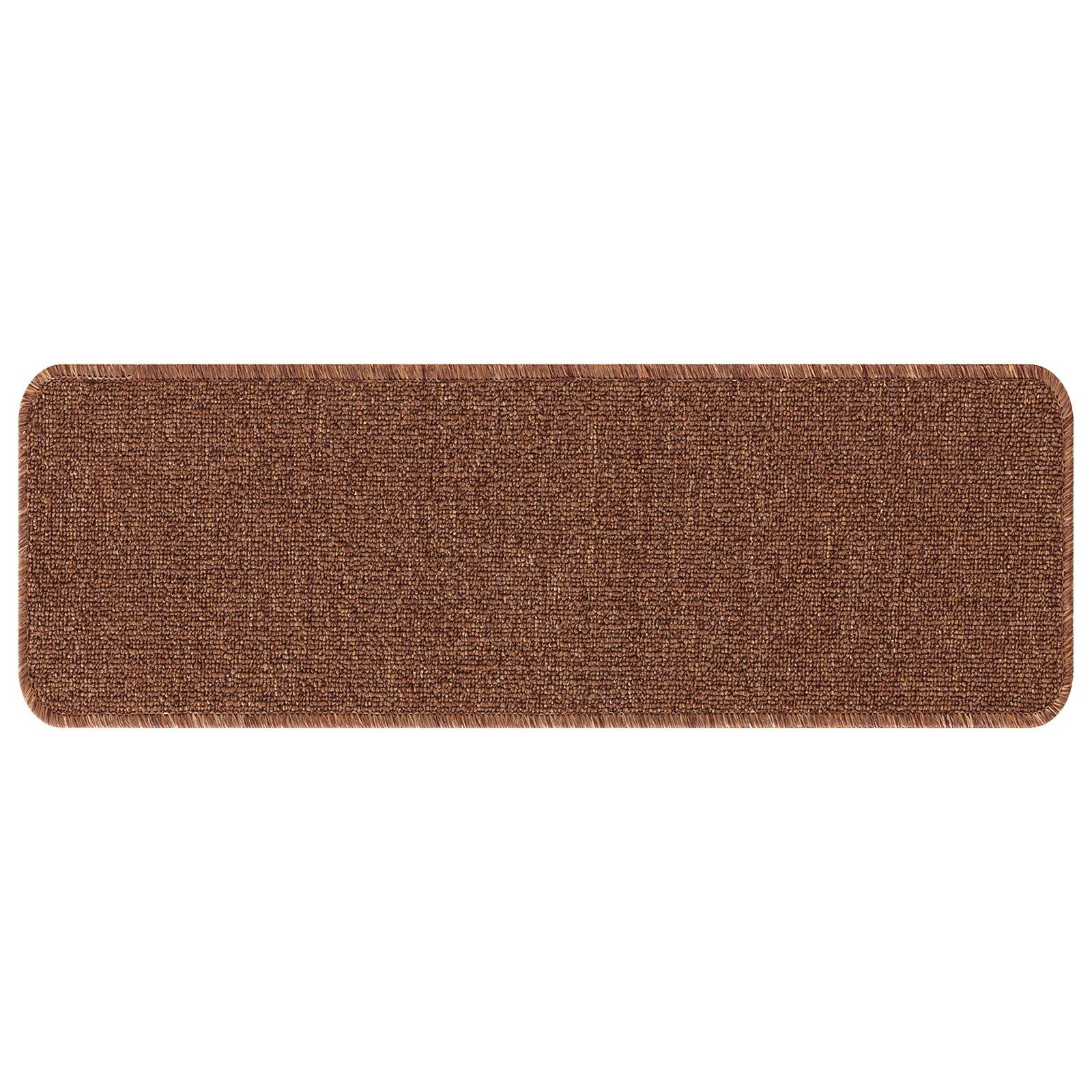 vidaXL Stufenmatte 60 x 25 cm Treppenmatten mit Latexrücken Gelb 25x60 cm