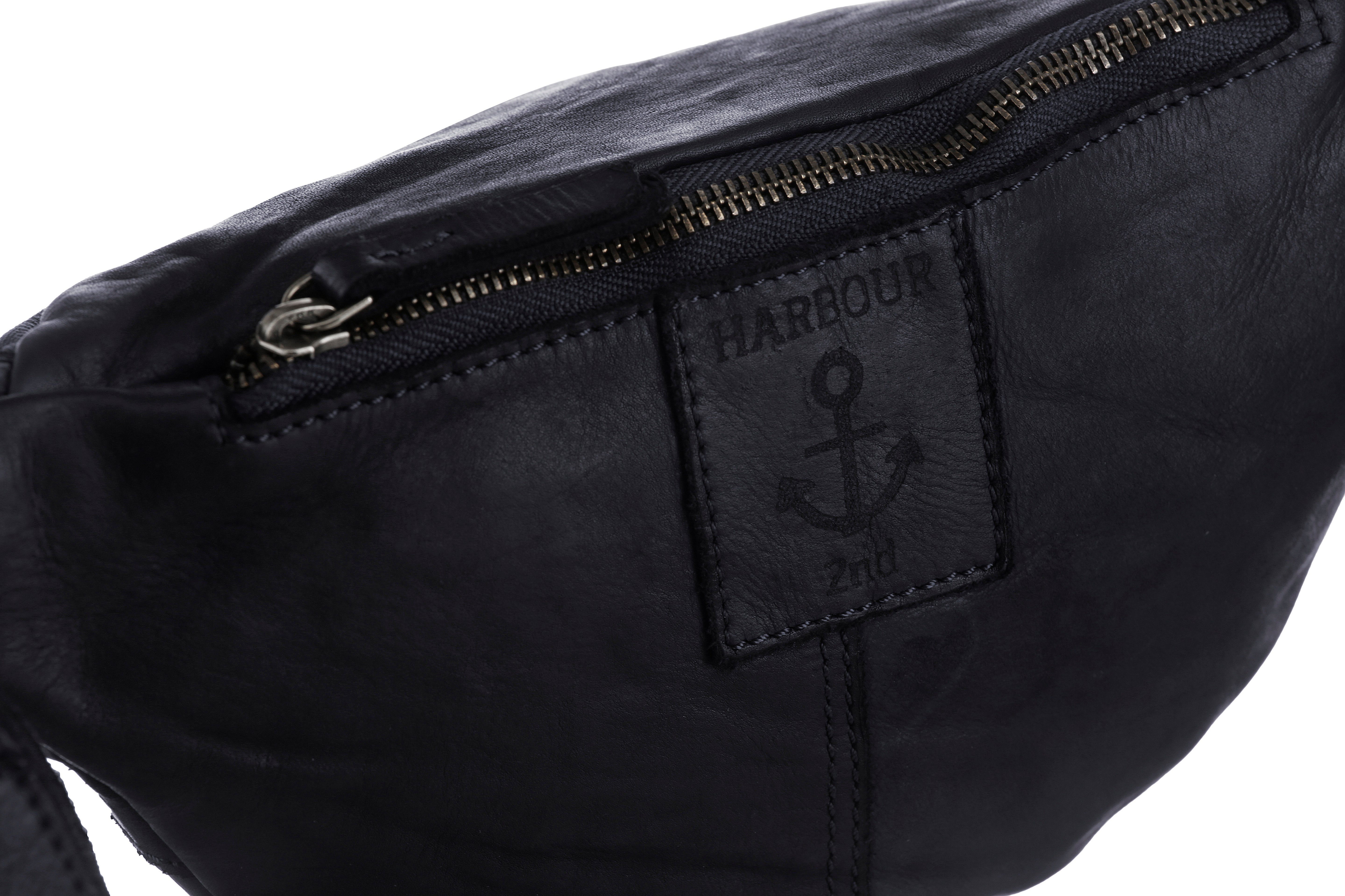 HARBOUR 2nd Logo-Anhänger Bauchtasche navy Jamie, mit