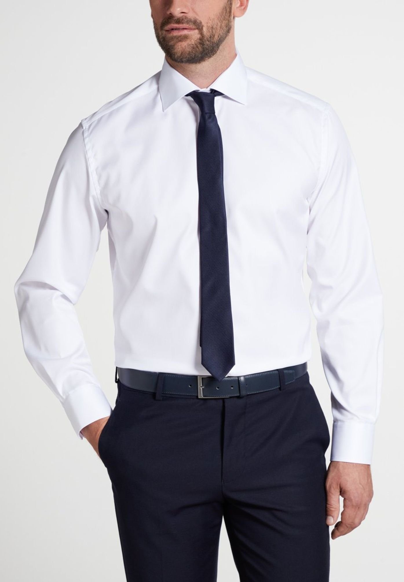 Eterna Langarmhemd Modern Fit 8817 X18K (68cm) modern FitButton-Down günstig online kaufen