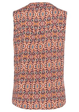 LASCANA Blusentop mit Ethnoprint und V-Ausschnitt, Blusenshirt, casual