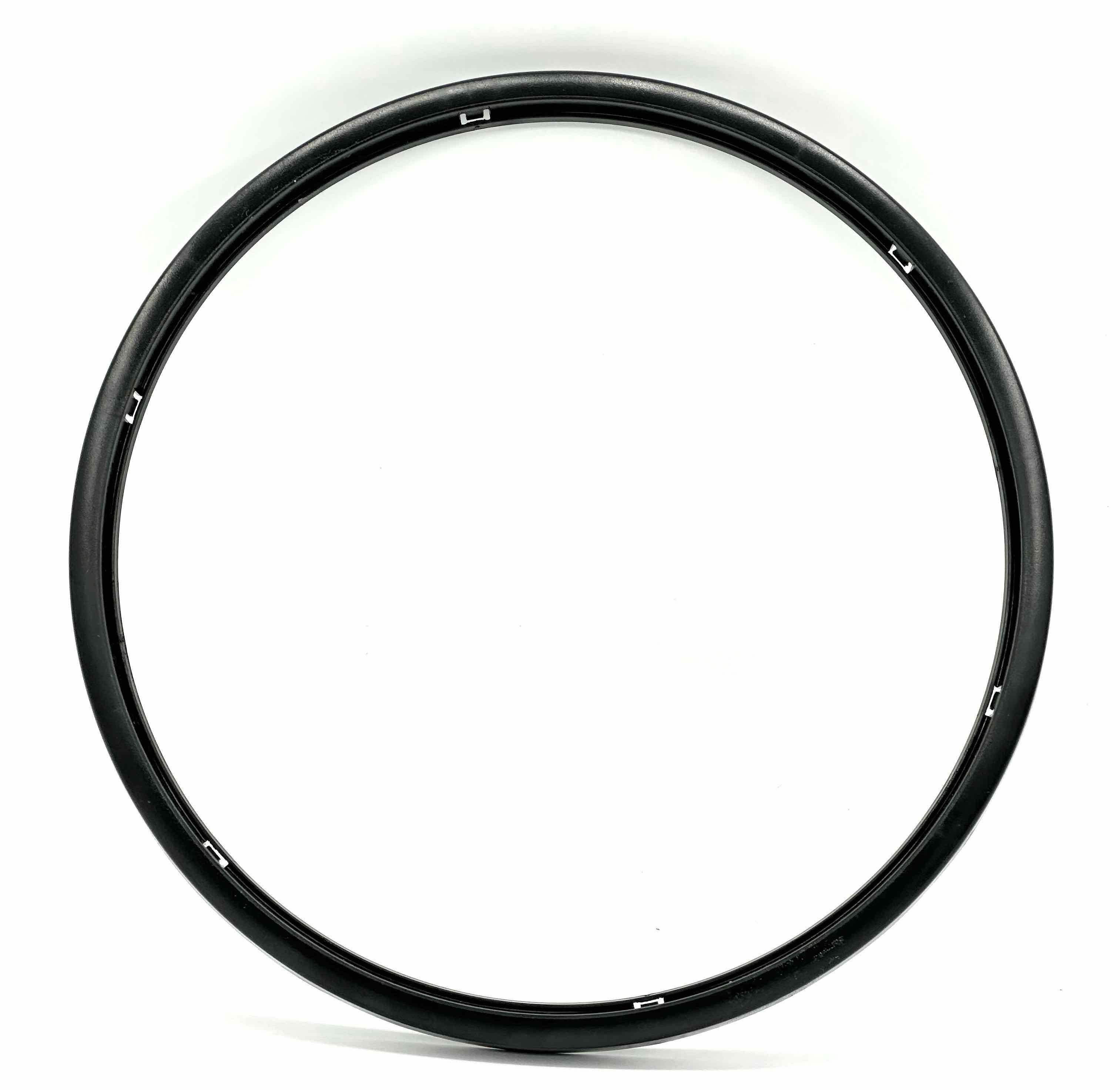 WESCO Einbaumülleimer WESCO® Bodenring schwarz zu Pushboy 50 ltr.