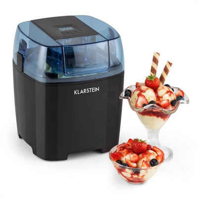 Klarstein Eismaschine Creamberry Eiscremebereiter Flaschenkühler Frozen Yogurt Maschine 1,5l, 1.5 l, 10 W