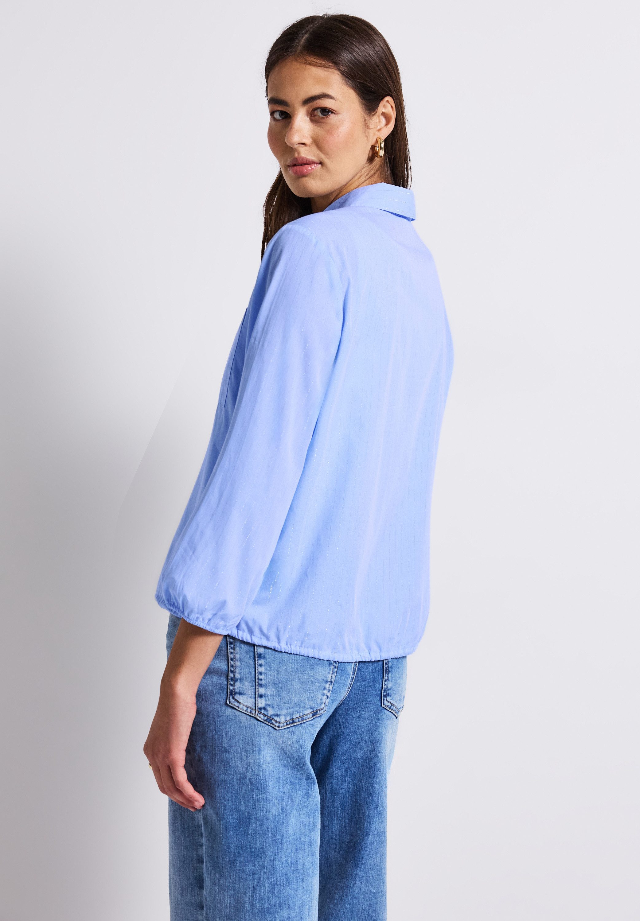 STREET ONE Hemdbluse mit Brust Tasche günstig online kaufen