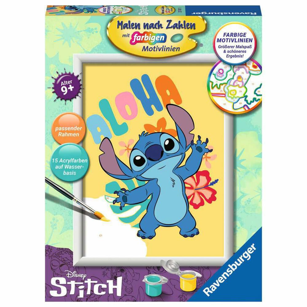 Ravensburger Раскрась по номерам Disney Stitch