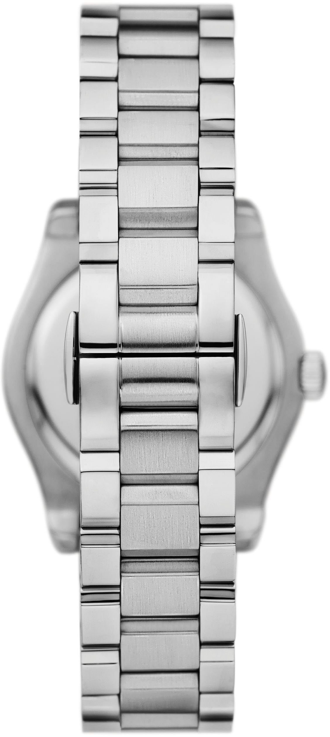 Emporio Armani Quarzuhr AR11557, Armbanduhr, Damenuhr, analog, Edelstahlarmband